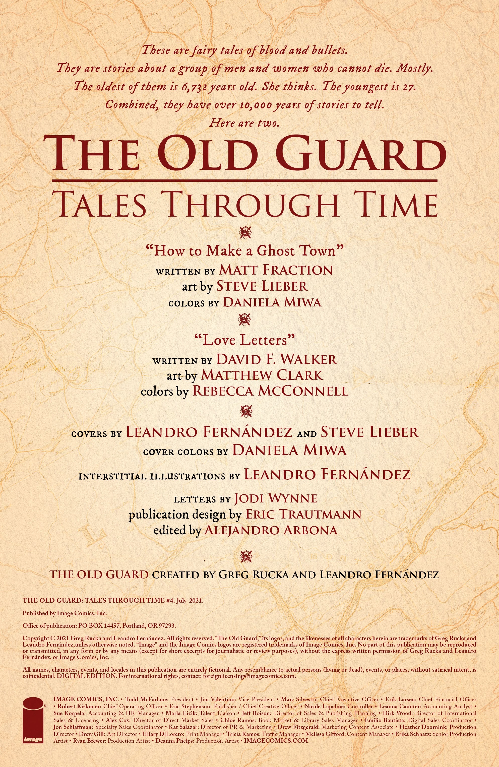 Read online The Old Guard: Tales Through Time comic -  Issue #4 - 2