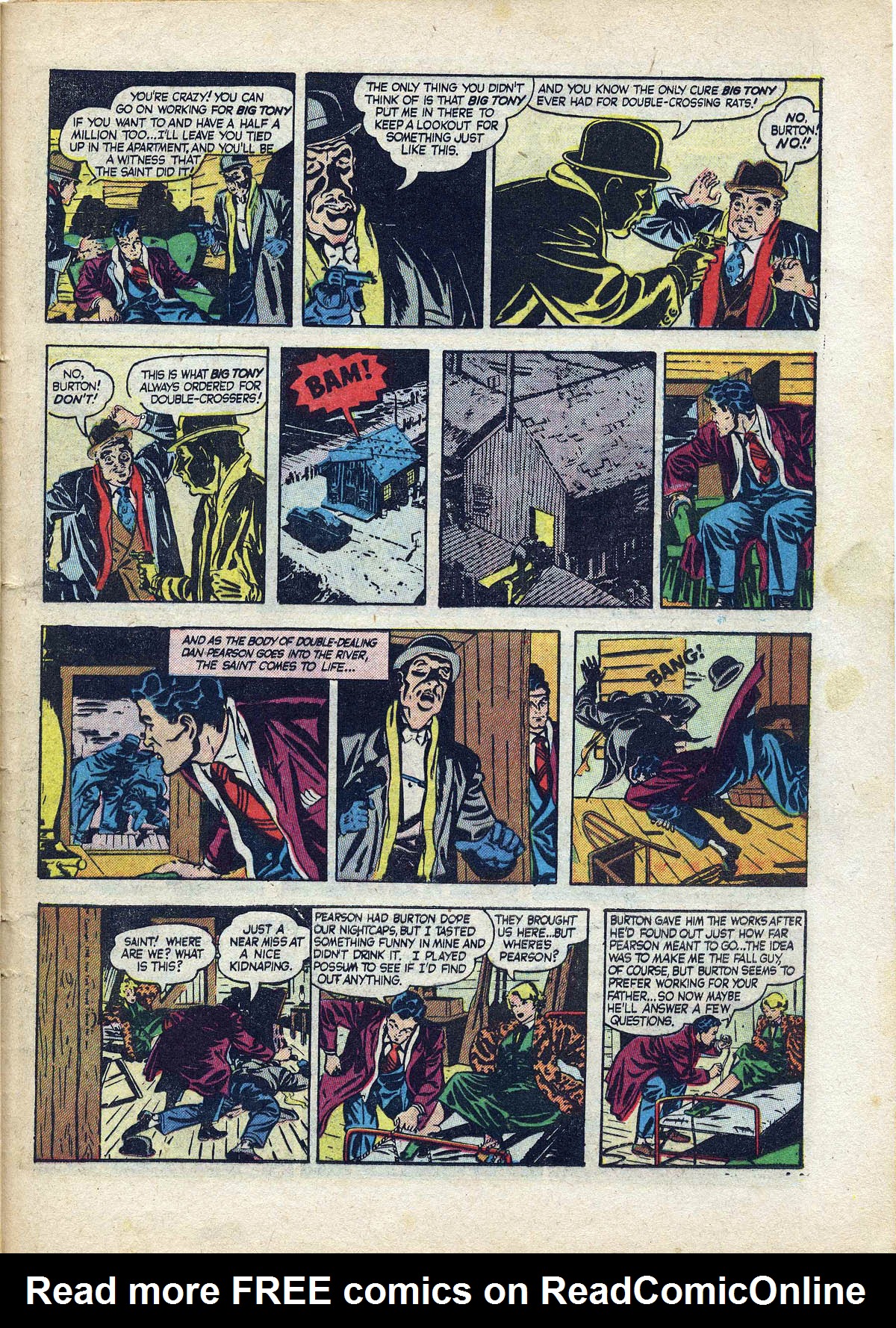 Read online The Saint (1947) comic -  Issue #8 - 25