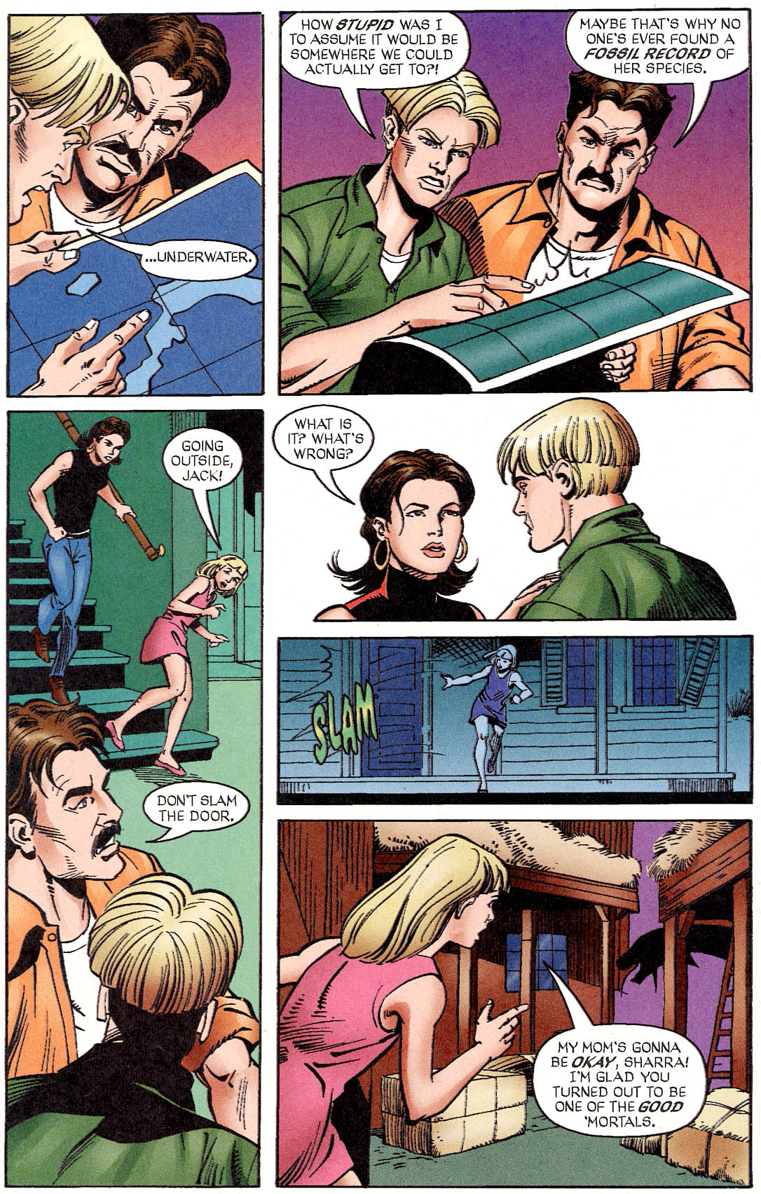 Read online Leonard Nimoy's Primortals (1996) comic -  Issue #8 - 16