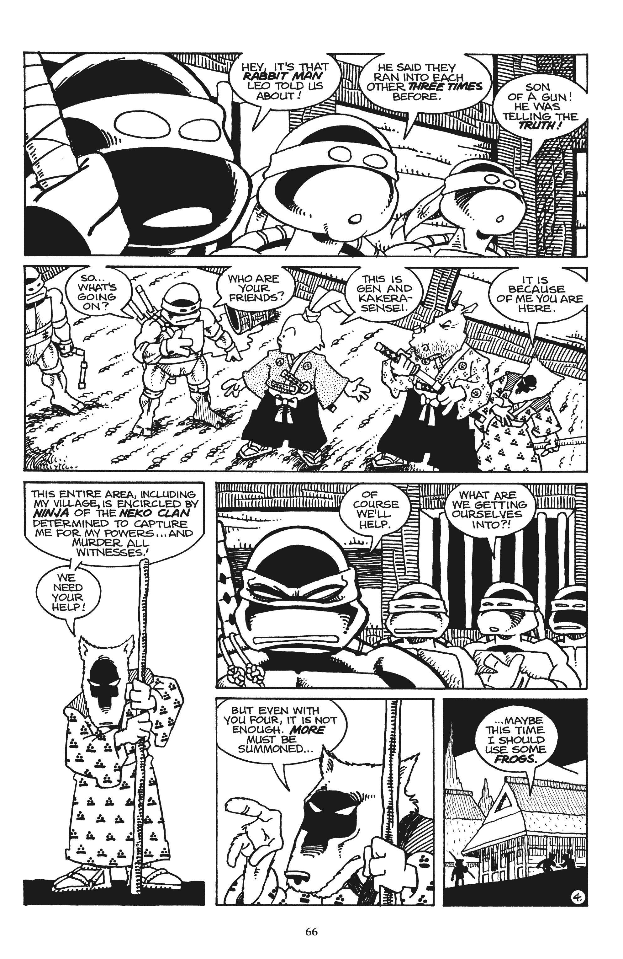 Read online Usagi Yojimbo/Teenage Mutant Ninja Turtles: The Complete Collection comic -  Issue # TPB (Part 1) - 60