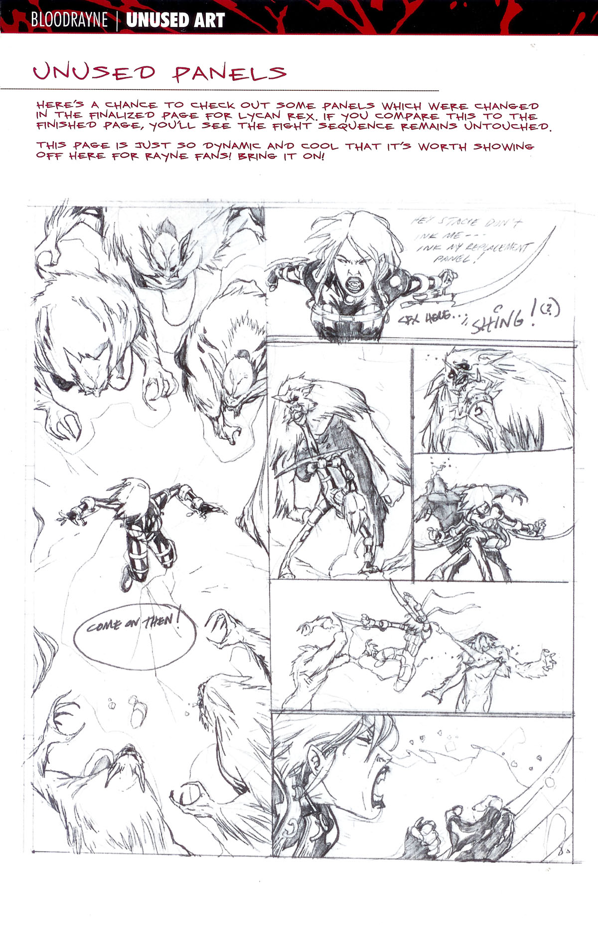 Read online BloodRayne: Raw comic -  Issue # Full - 9