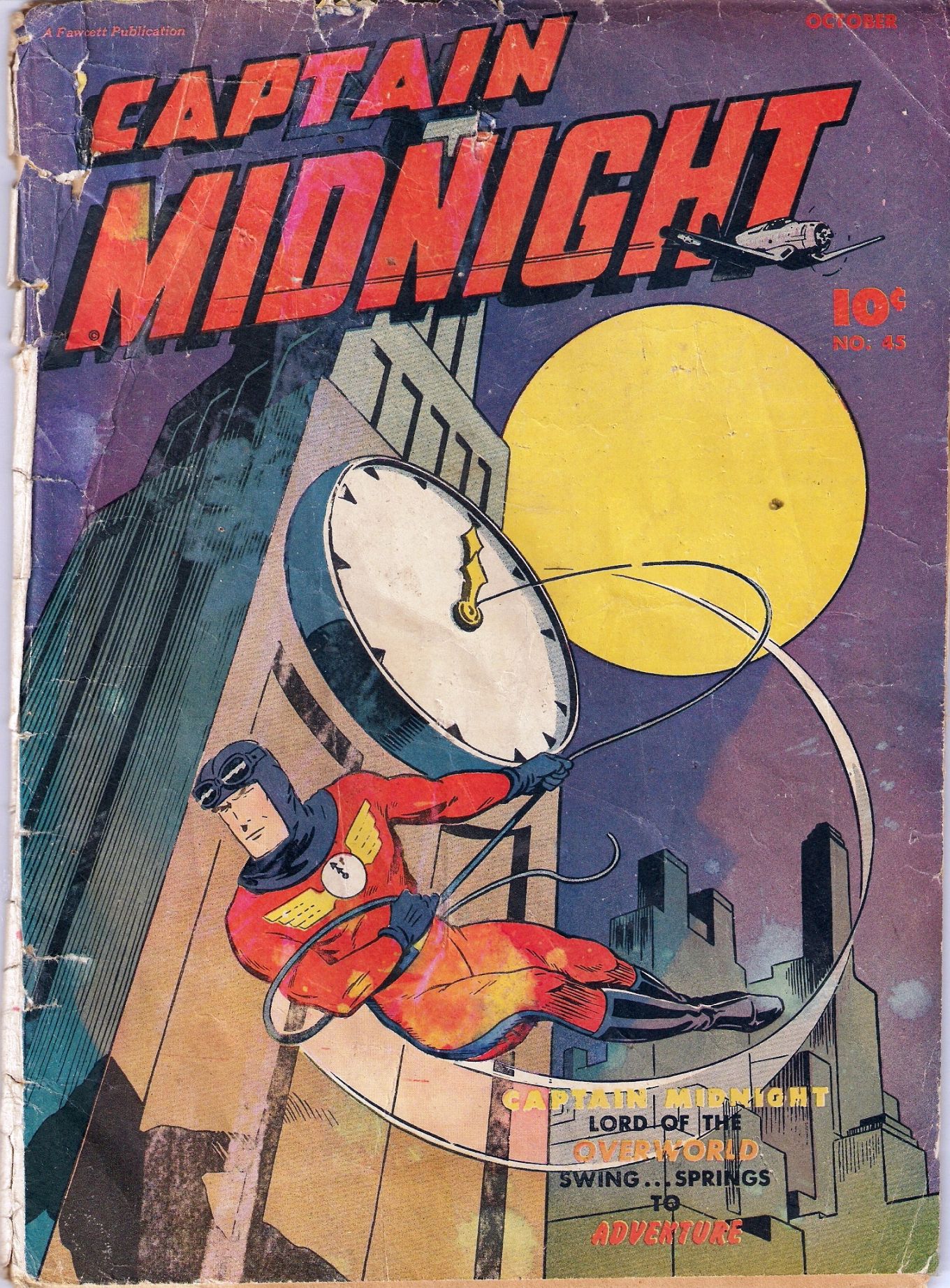 Read online Captain Midnight (1942) comic -  Issue #45 - 1
