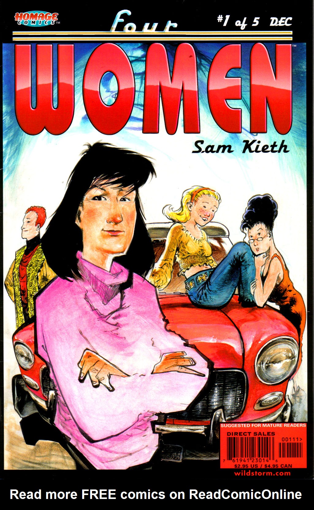 Read online Four Women comic -  Issue #1 - 1