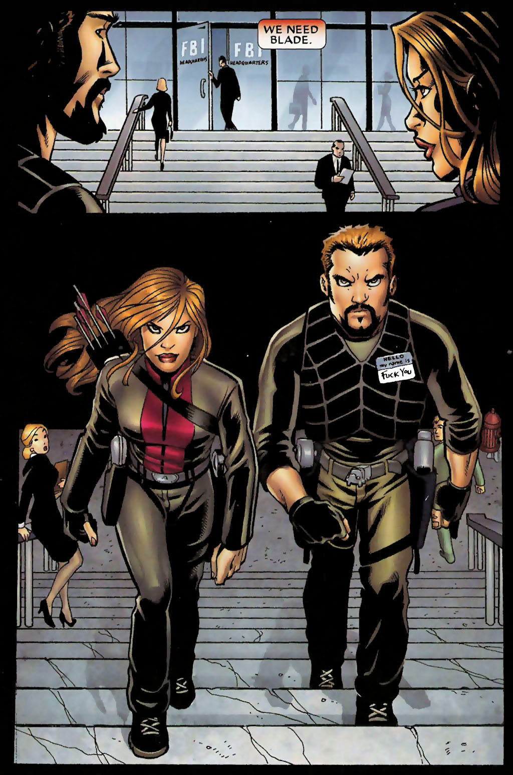 Read online Blade: Nightstalking comic -  Issue # Full - 26