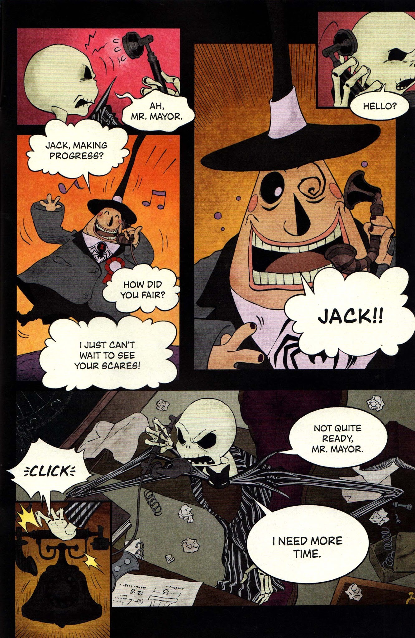 Read online Free Comic Book Day 2018 comic -  Issue # The Nightmare Before Christmas - 3A Zeros Journey - 6