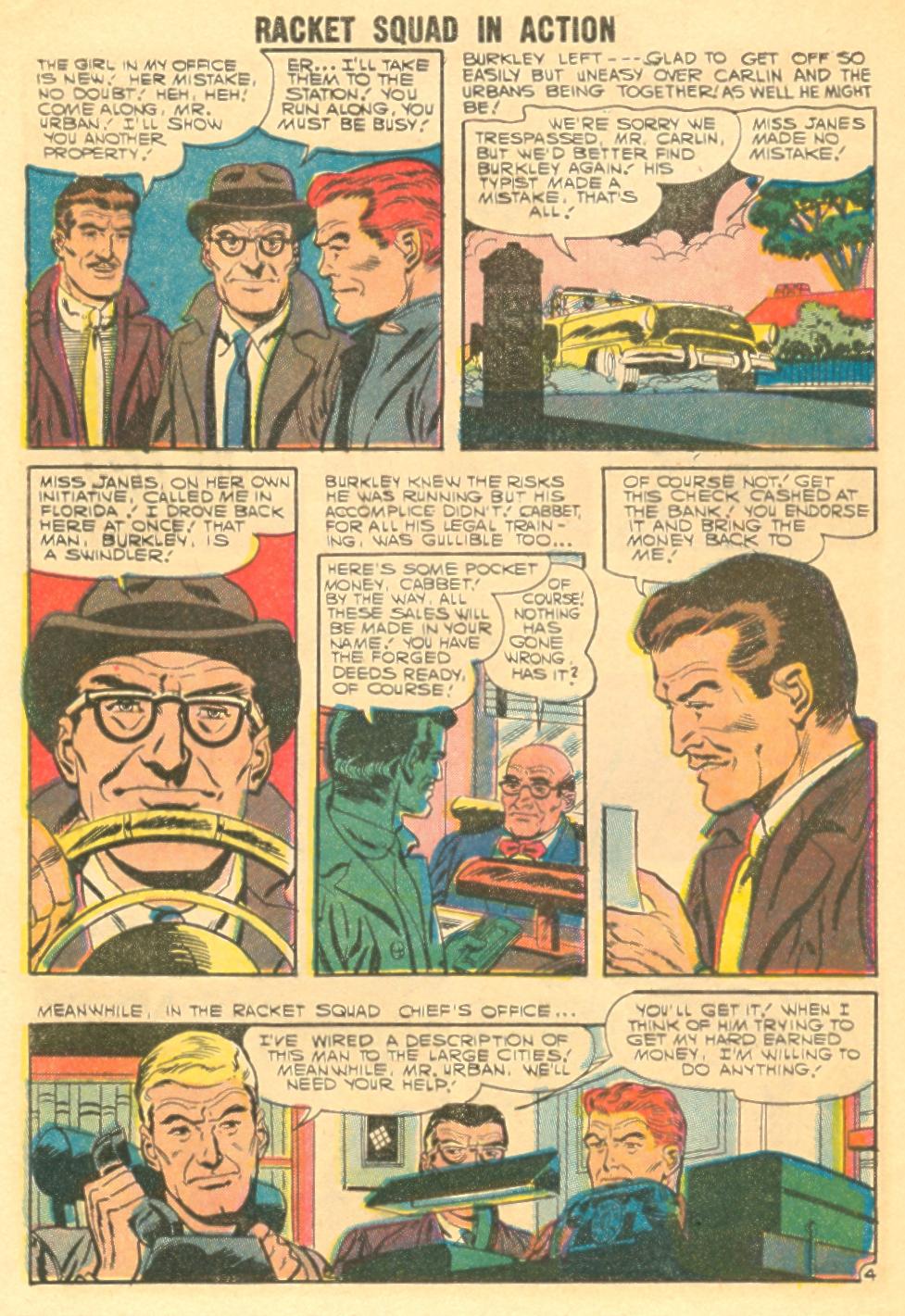 Read online Racket Squad in Action comic -  Issue #25 - 24