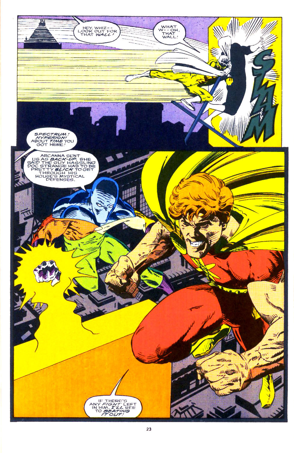 Read online Quasar comic -  Issue #25 - 20