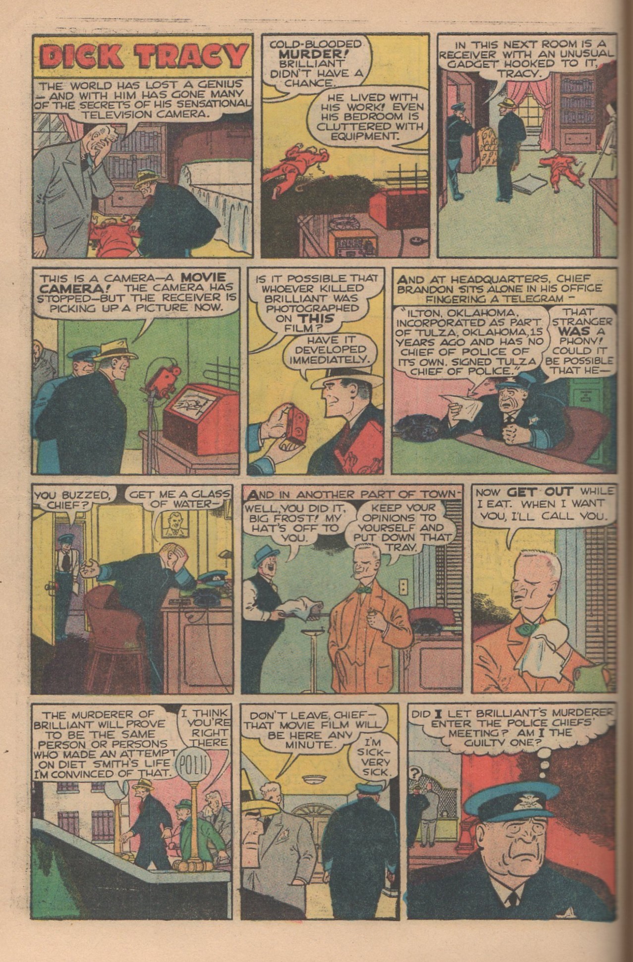 Read online Dick Tracy comic -  Issue #144 - 46