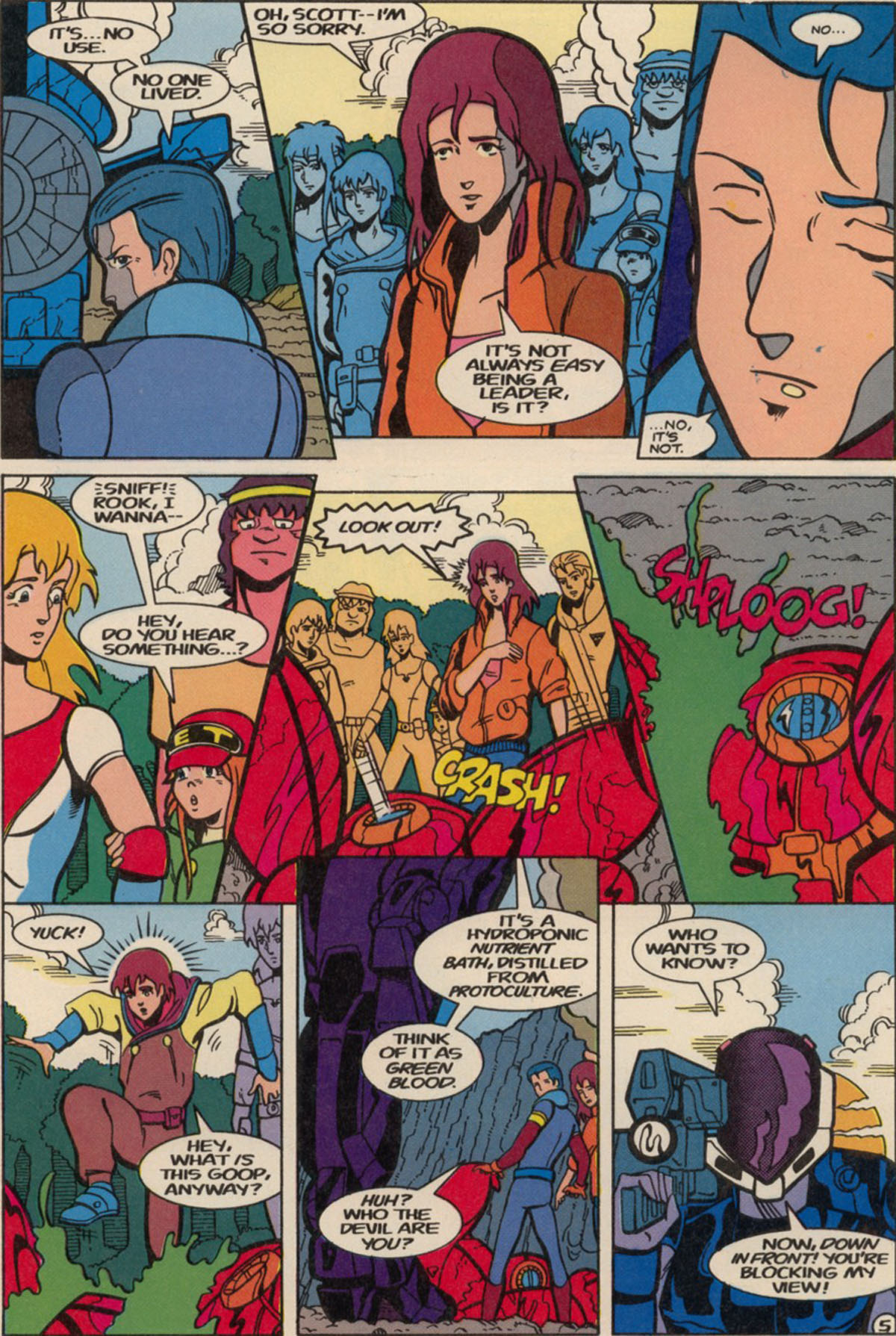 Read online Robotech The New Generation comic -  Issue #23 - 7