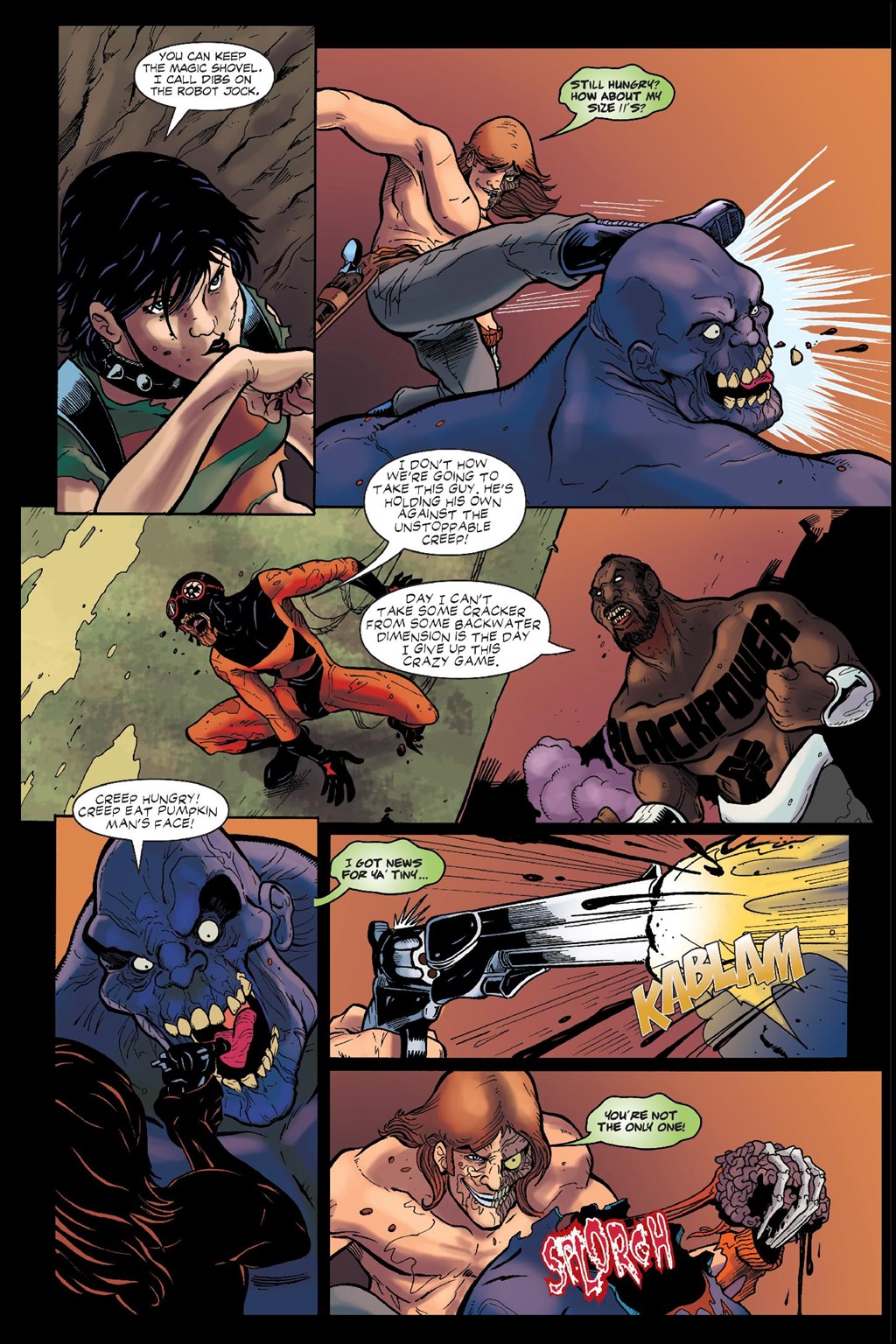 Read online Hack/Slash Deluxe comic -  Issue # TPB 3 (Part 5) - 4