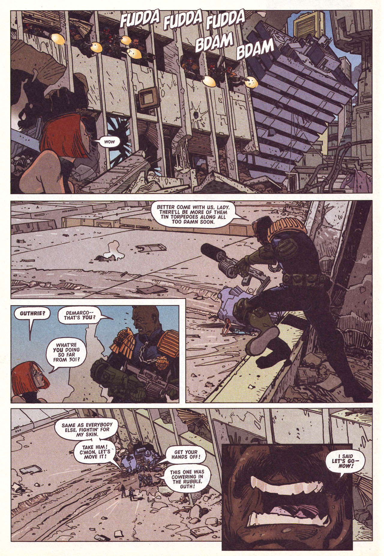 Read online Judge Dredd Megazine (vol. 3) comic -  Issue #57 - 16