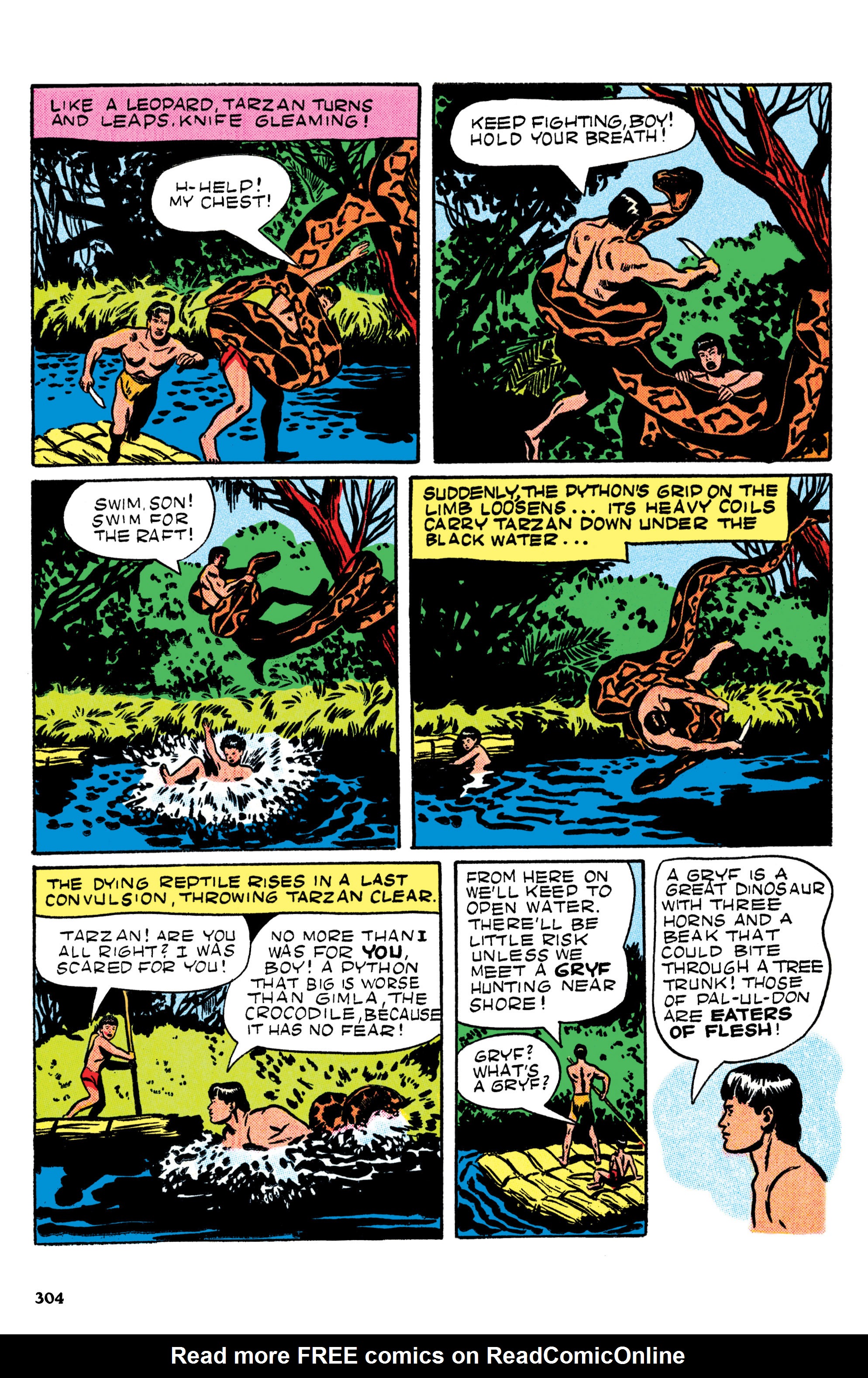Read online Edgar Rice Burroughs Tarzan: The Jesse Marsh Years Omnibus comic -  Issue # TPB (Part 4) - 6