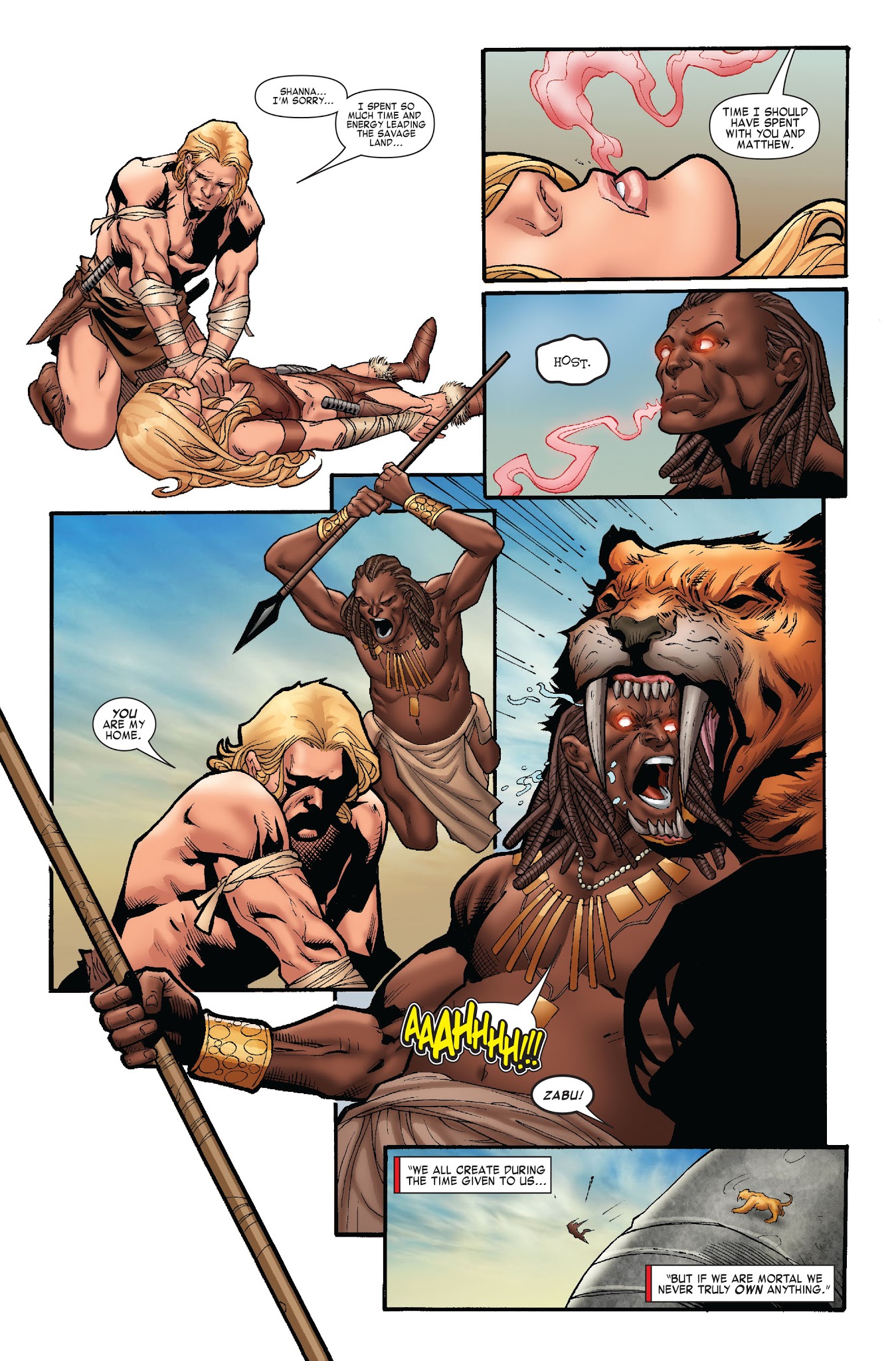 Read online Skaar: King of the Savage Land comic -  Issue # TPB - 115