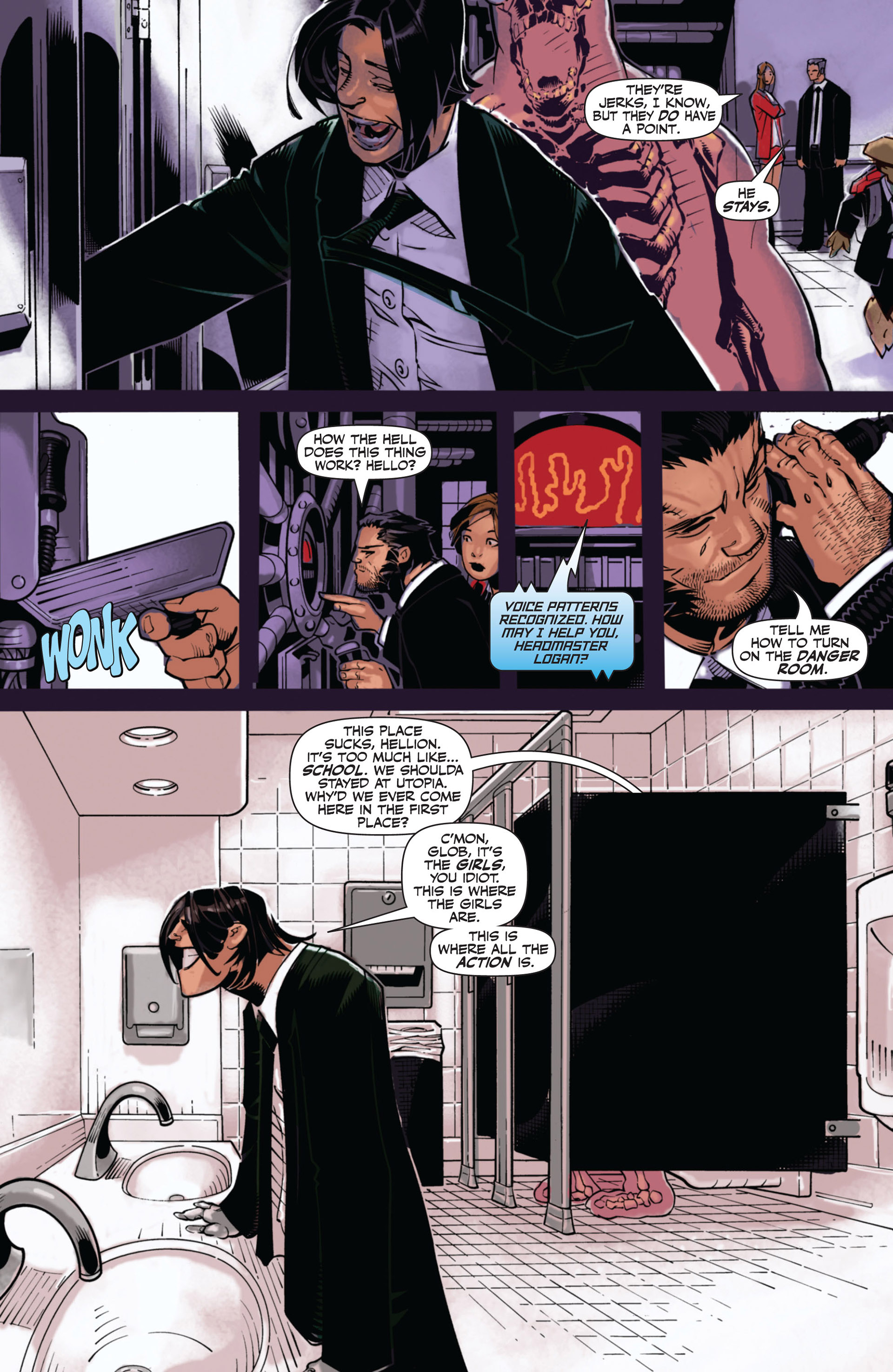Read online Wolverine & The X-Men comic -  Issue #1 - 13