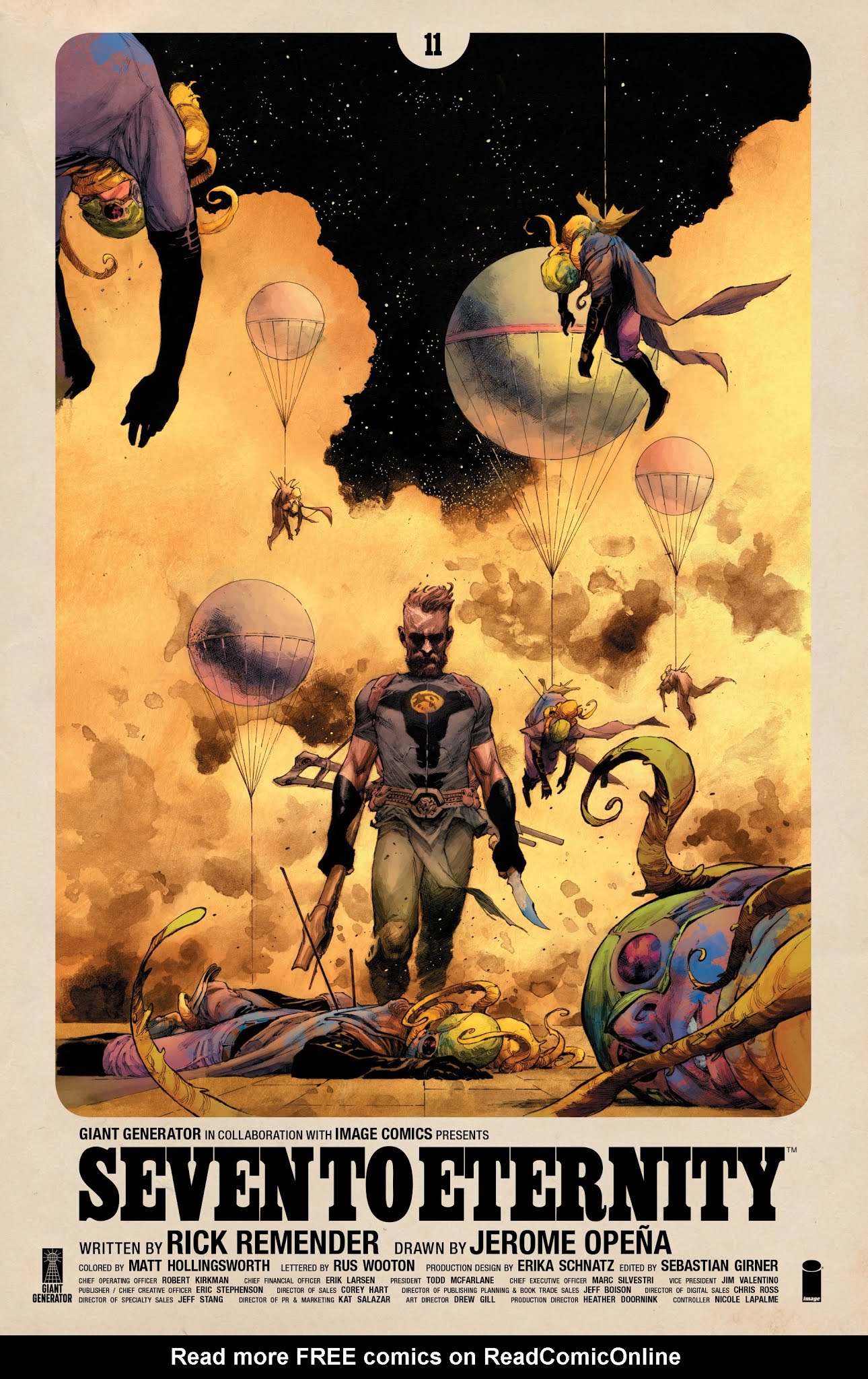 Read online Seven To Eternity comic -  Issue #11 - 1