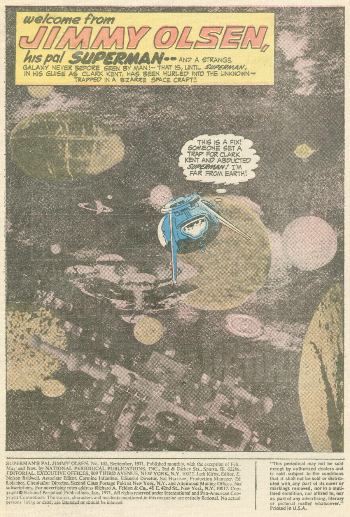 Read online Superman's Pal Jimmy Olsen comic -  Issue #141 - 3