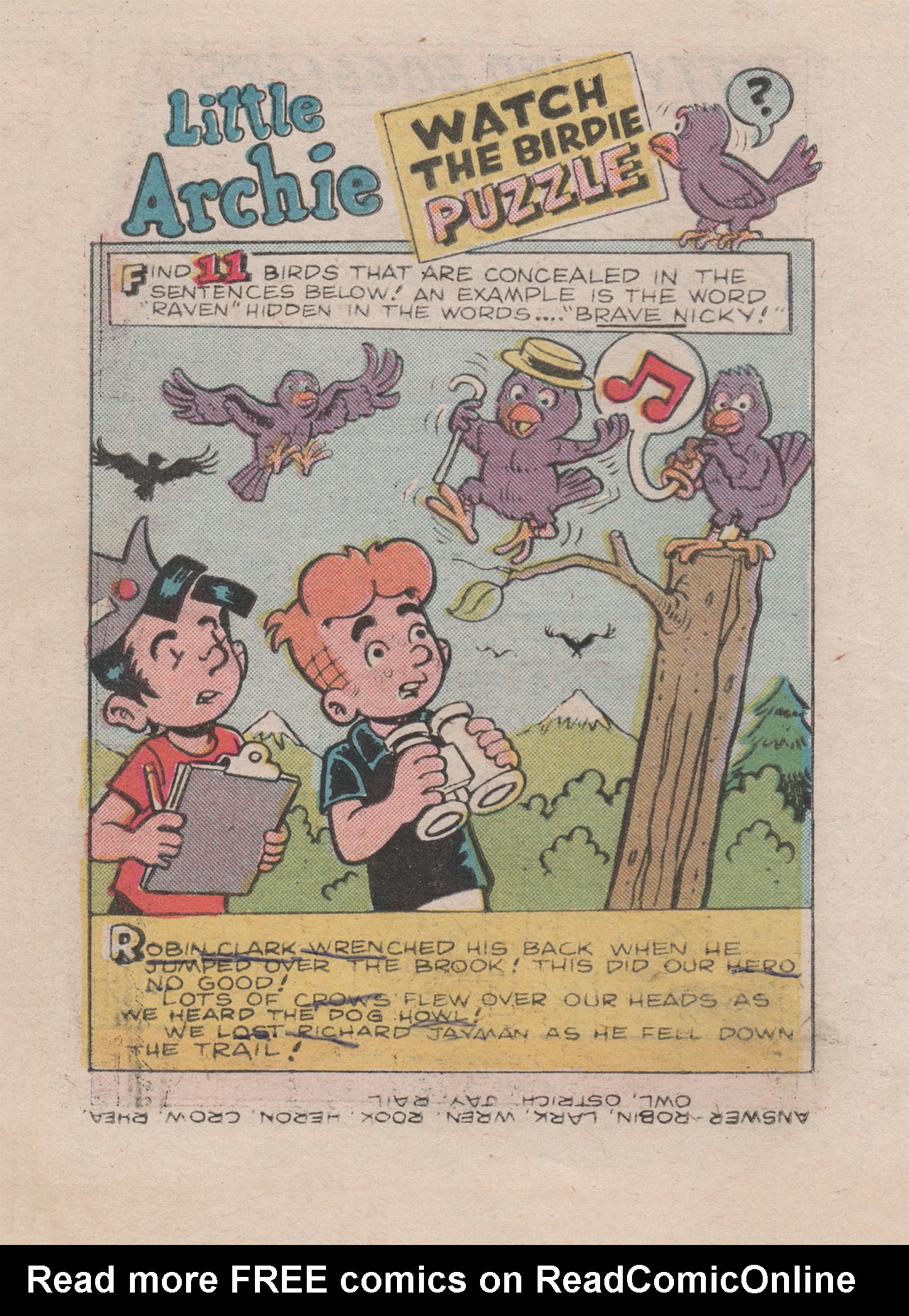 Read online Archie's Story & Game Digest Magazine comic -  Issue #1 - 54