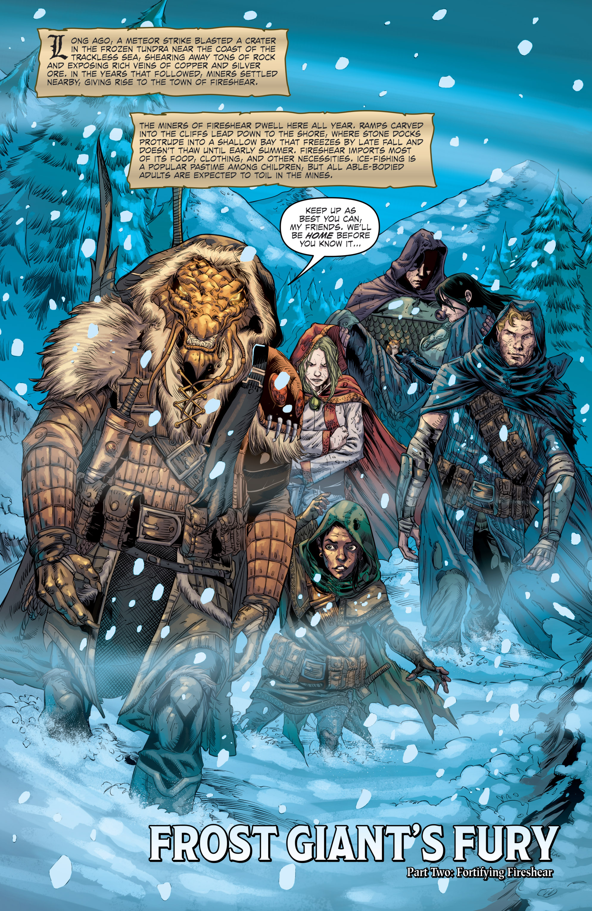 Read online Dungeons & Dragons: Frost Giant's Fury comic -  Issue #2 - 5