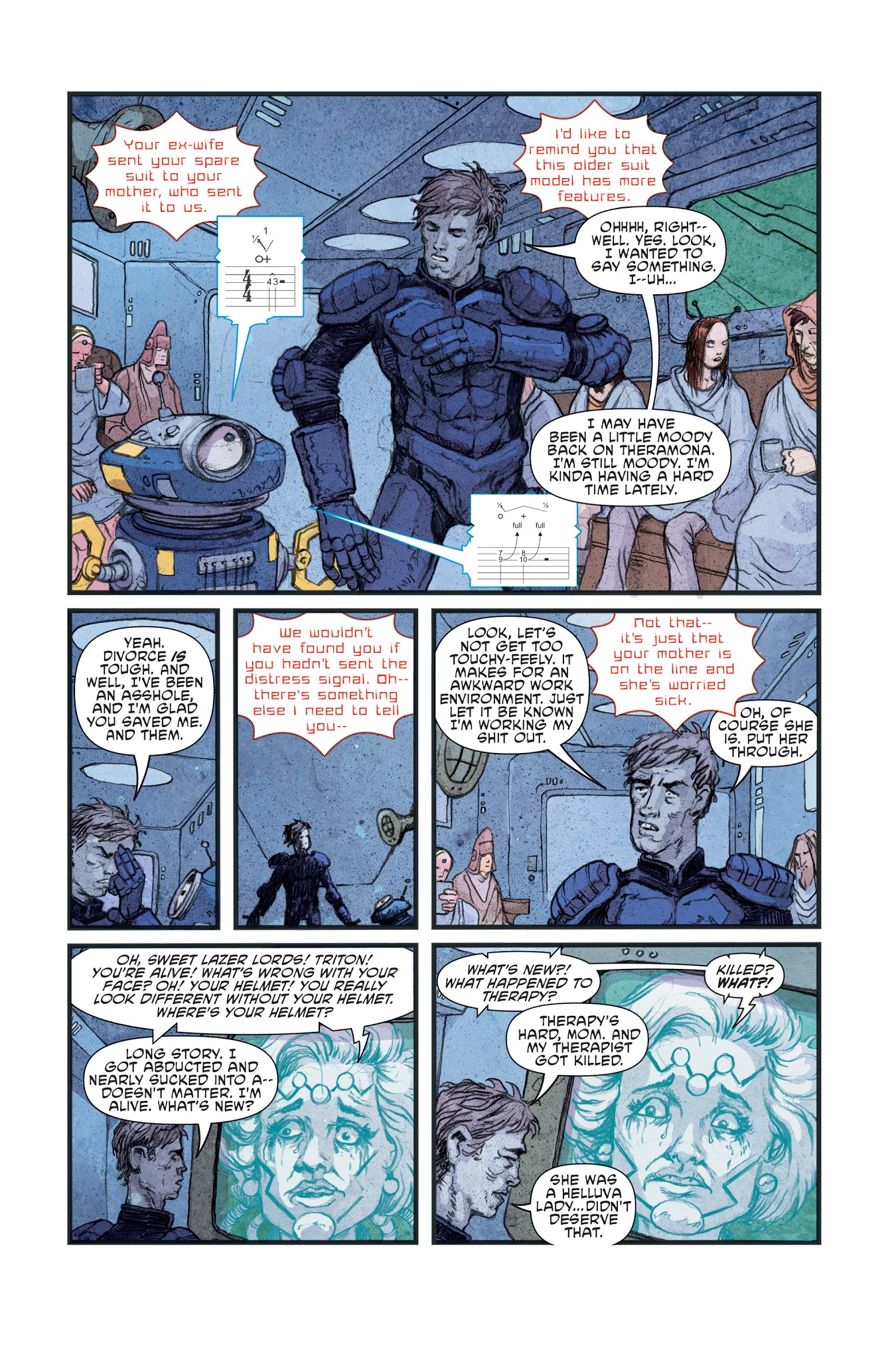 Read online Galaktikon comic -  Issue #6 - 8