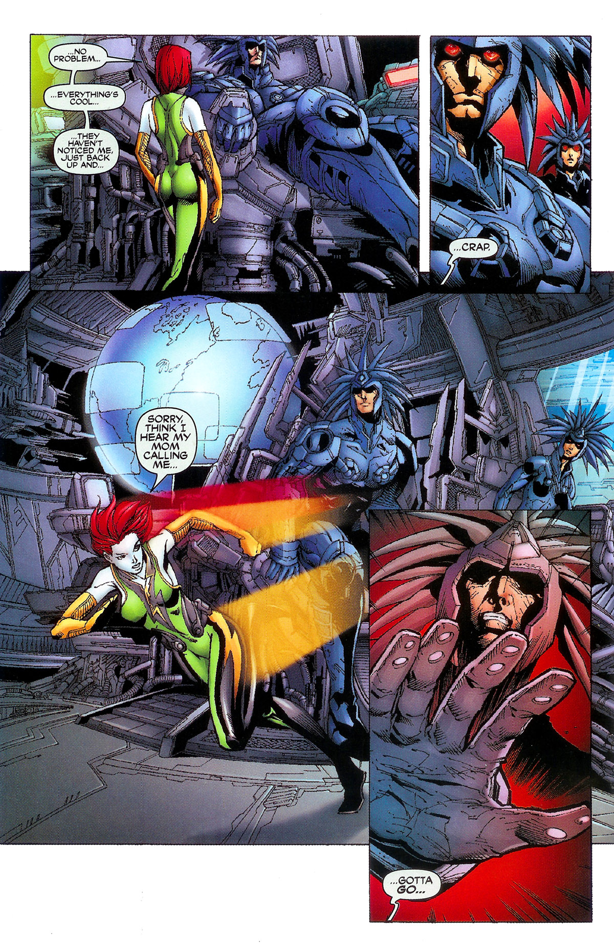 Cyberforce (2006) Issue #6 #7 - English 4