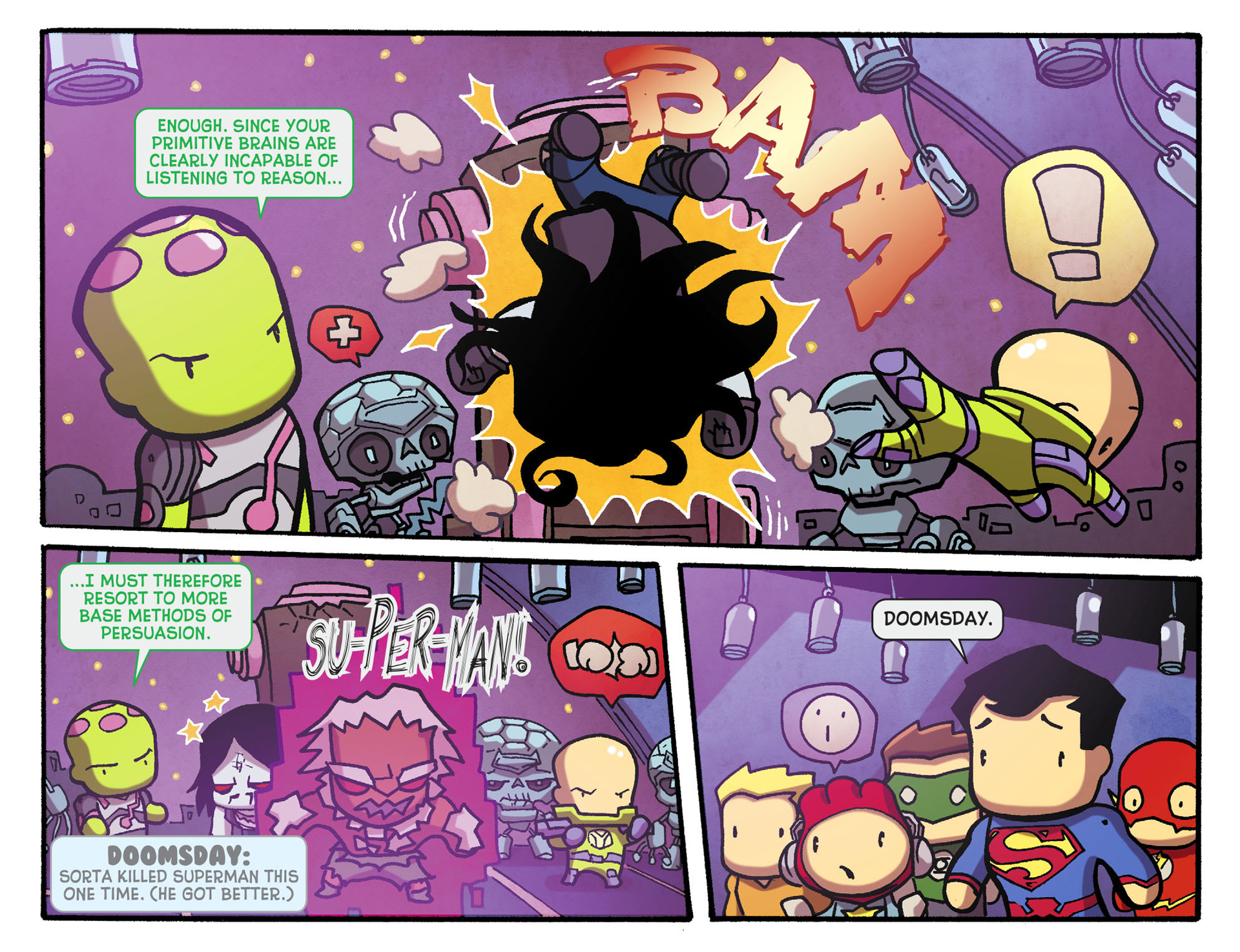 Read online Scribblenauts Unmasked: A Crisis of Imagination comic -  Issue #10 - 20