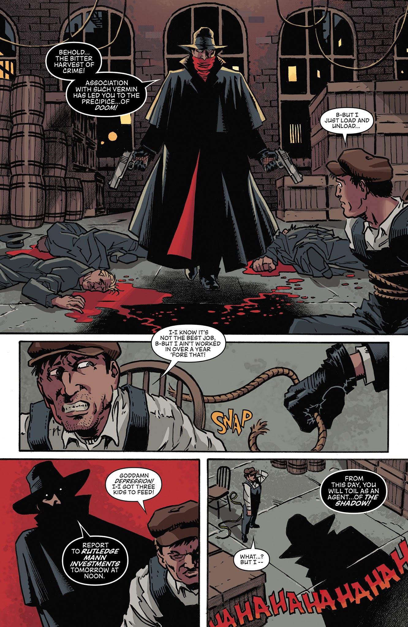 Read online Grendel vs. The Shadow comic -  Issue #1 - 19