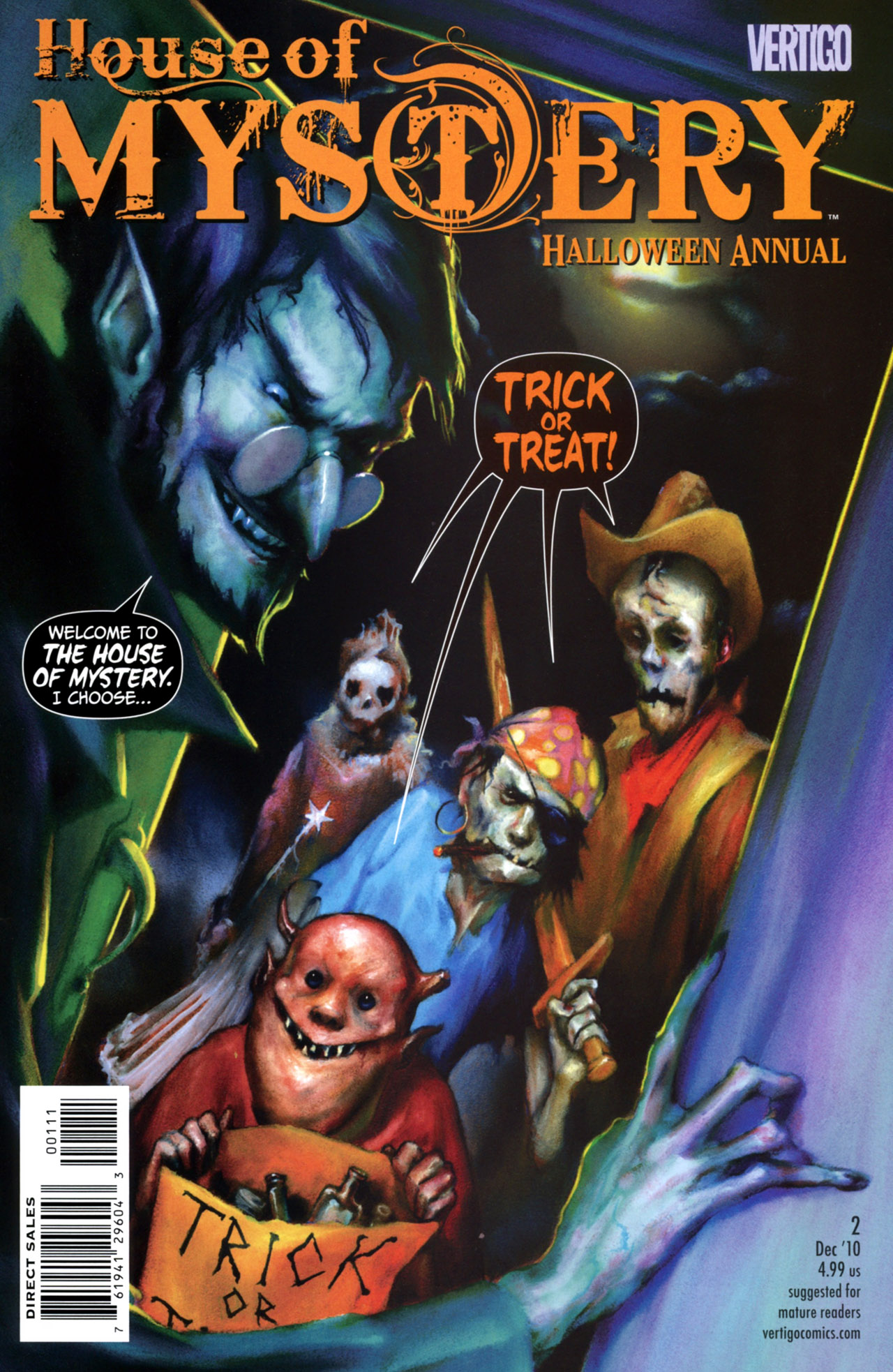 Read online House of Mystery (2008) comic -  Issue # _Annual 2 - 1