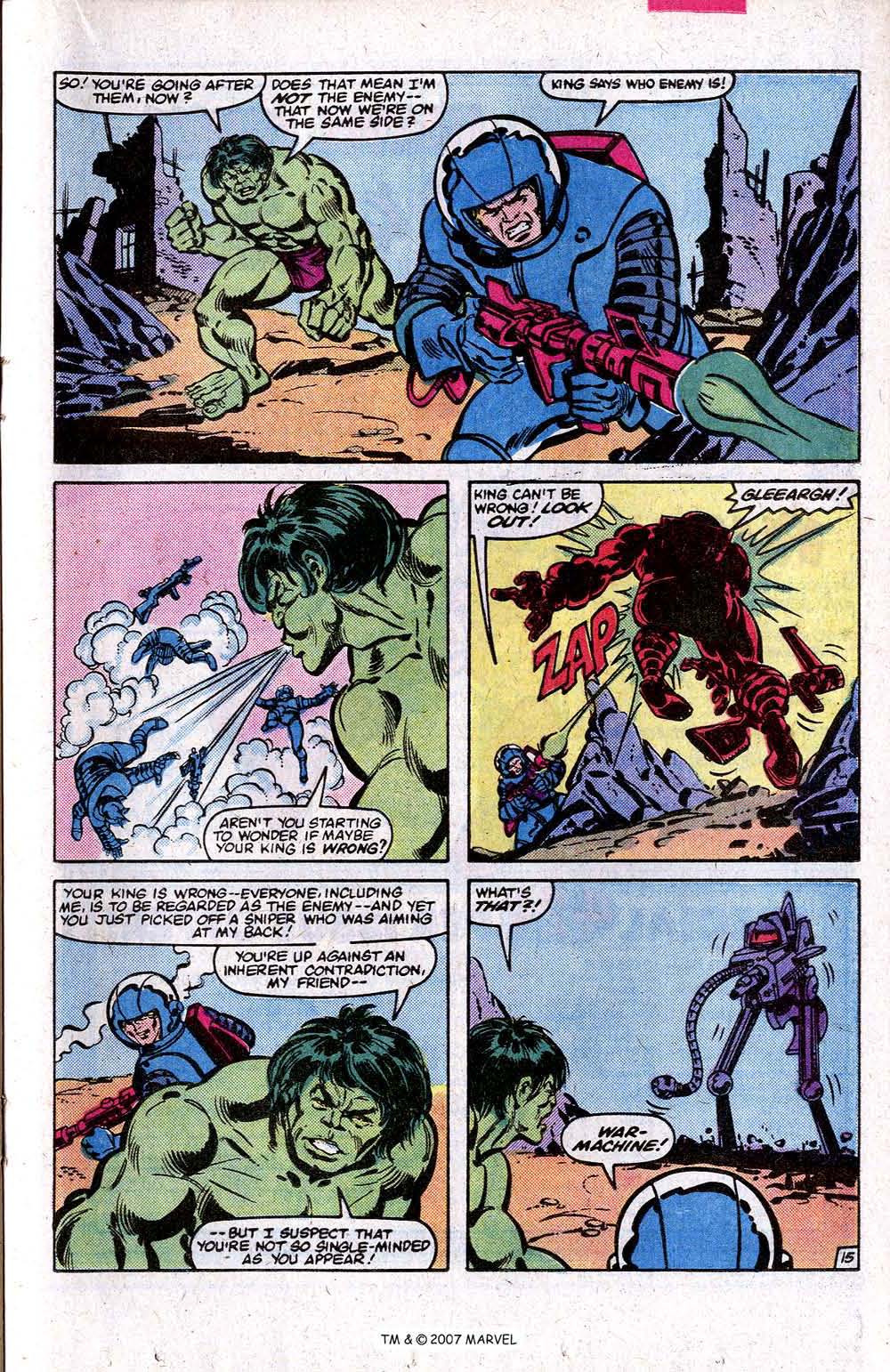 Read online The Incredible Hulk (1968) comic -  Issue #286 - 21