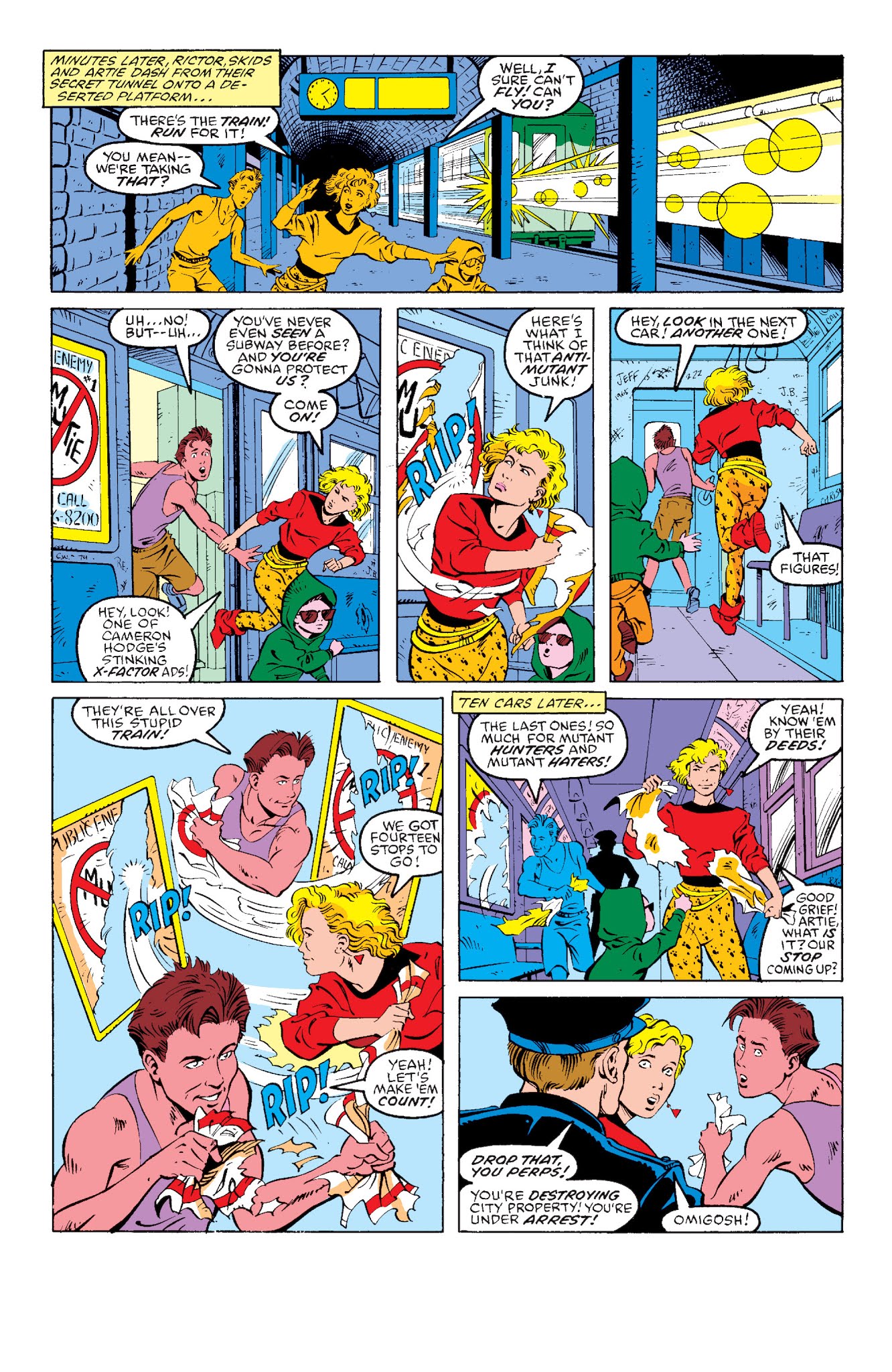 Read online X-Men: Fall of the Mutants comic -  Issue # TPB 2 (Part 1) - 65