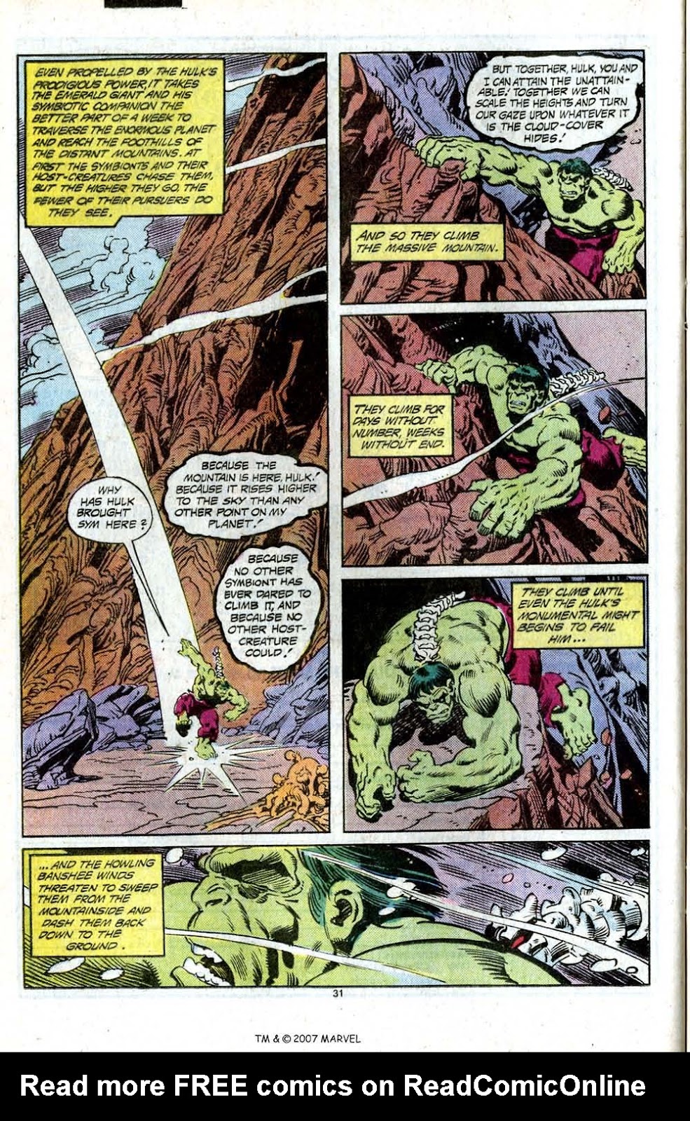 The Incredible Hulk (1968) issue Annual 1984 - Page 40