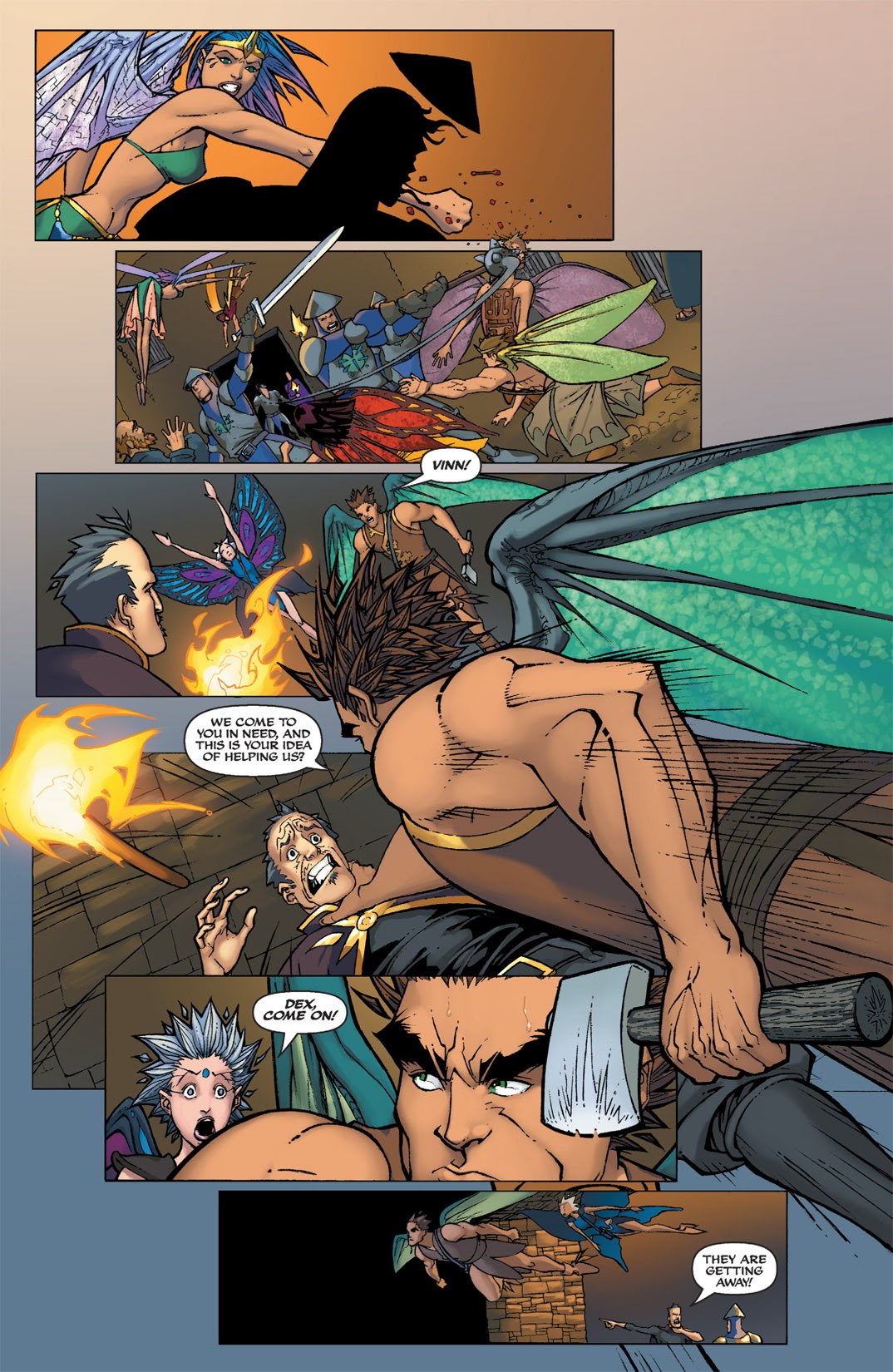 Read online Michael Turner's Soulfire: Shadow Magic comic -  Issue #2 - 5