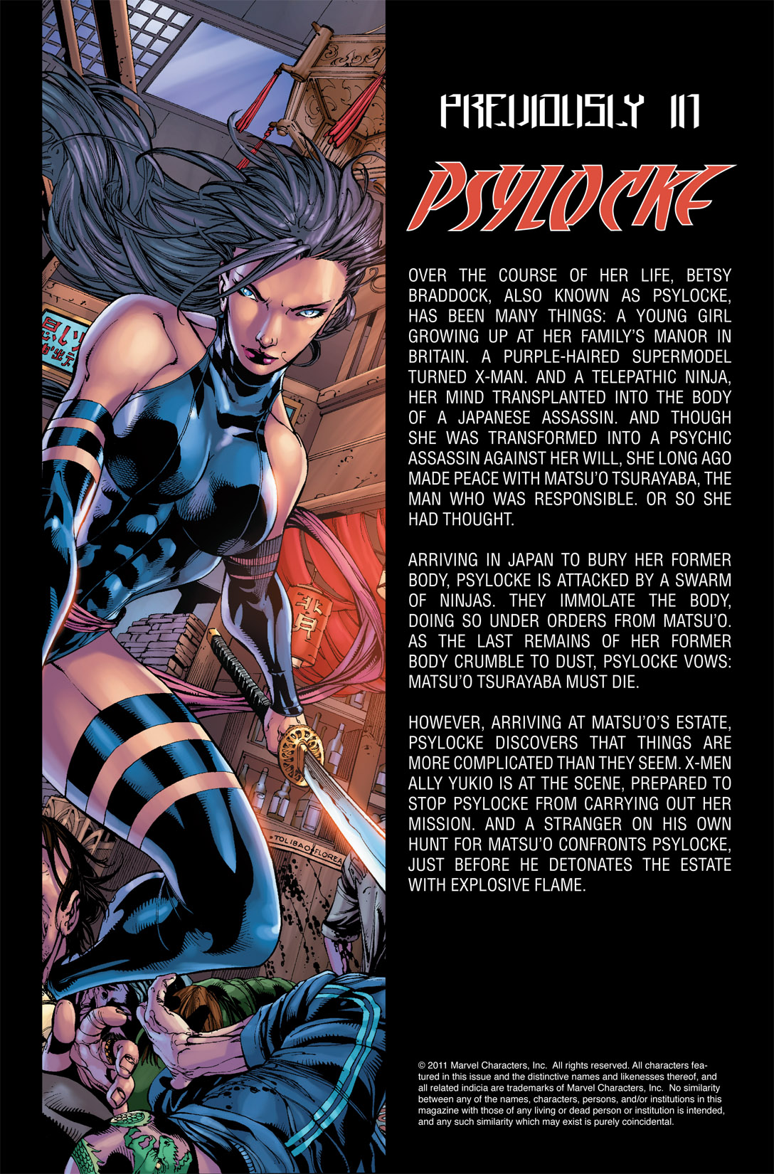 Read online Psylocke comic -  Issue # _TPB (Part 1) - 57