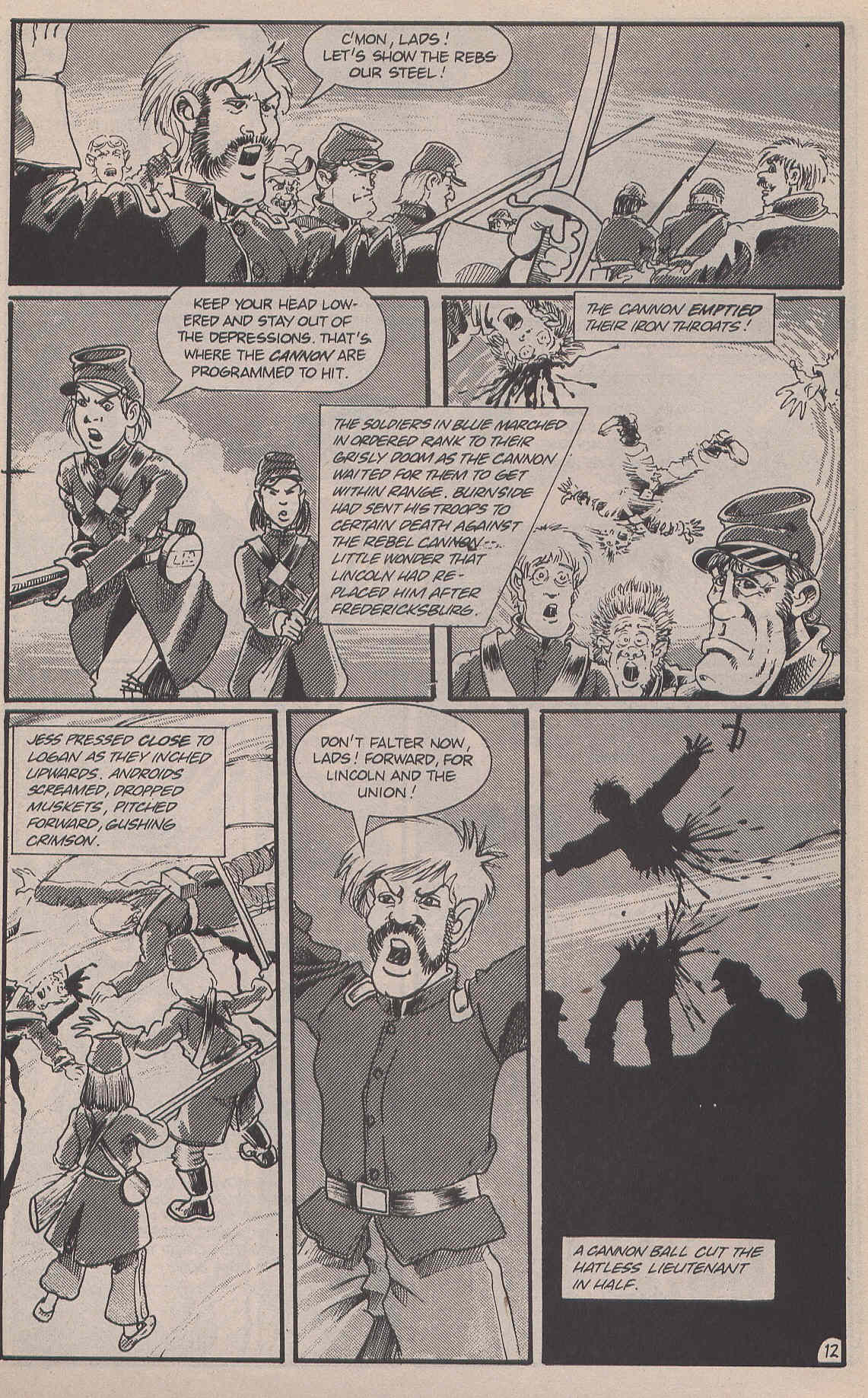 Read online Logan's Run (1990) comic -  Issue #5 - 14