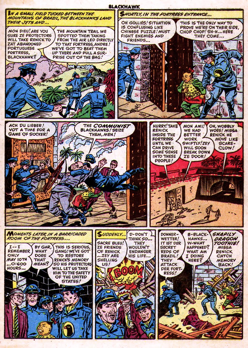 Read online Blackhawk (1957) comic -  Issue #68 - 31