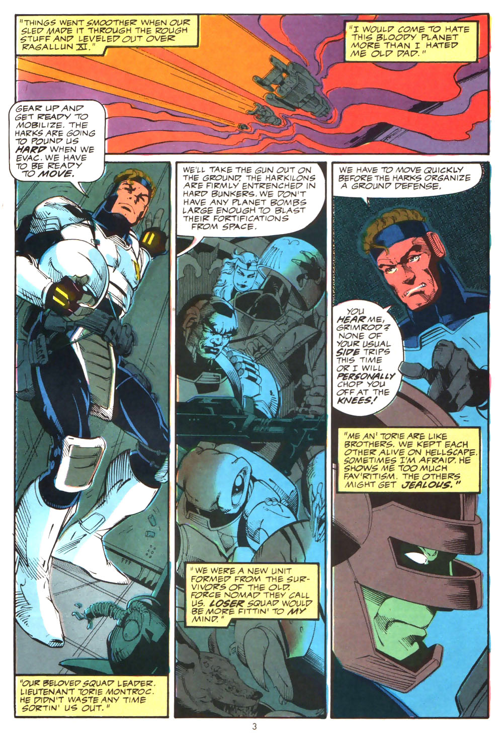 Read online Alien Legion (1987) comic -  Issue #5 - 5