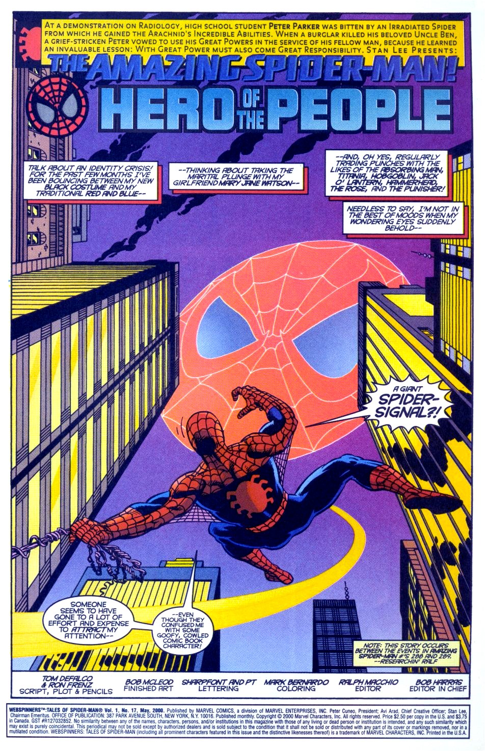 Webspinners: Tales of Spider-Man issue 17 - Page 2