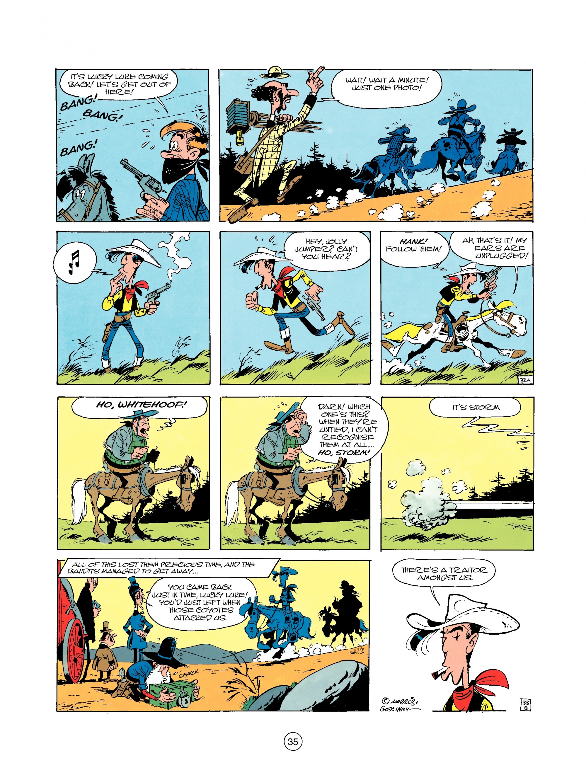 Read online A Lucky Luke Adventure comic -  Issue #25 - 35