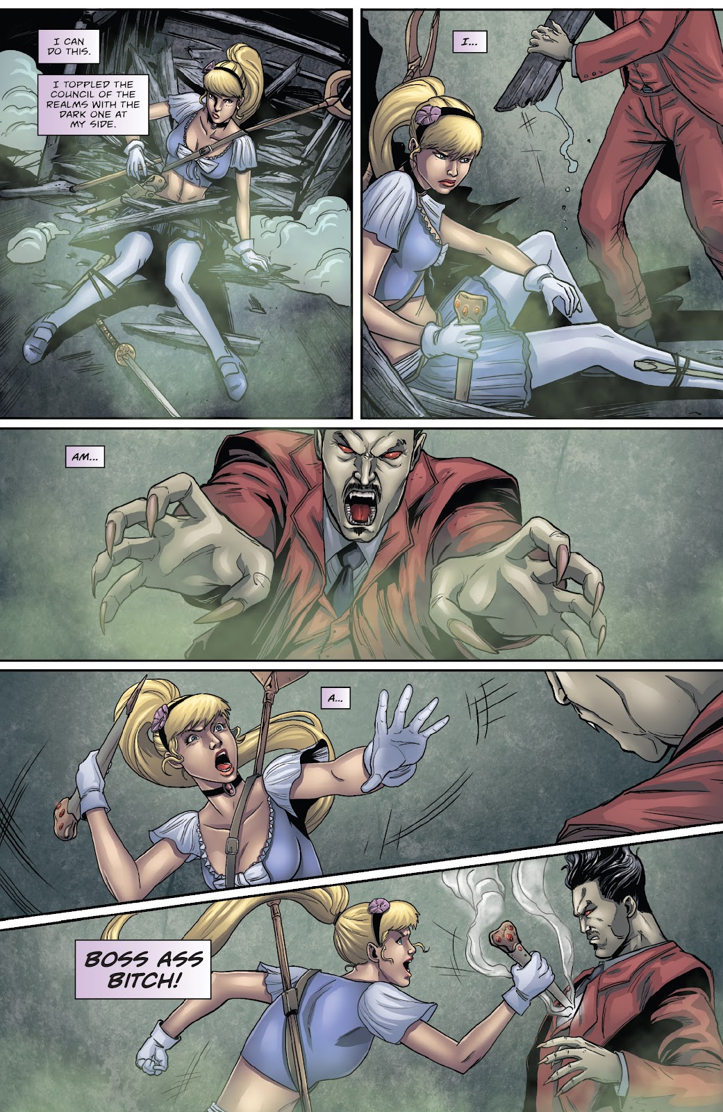 Grimm Fairy Tales presents Age of Darkness issue Full - Page 110