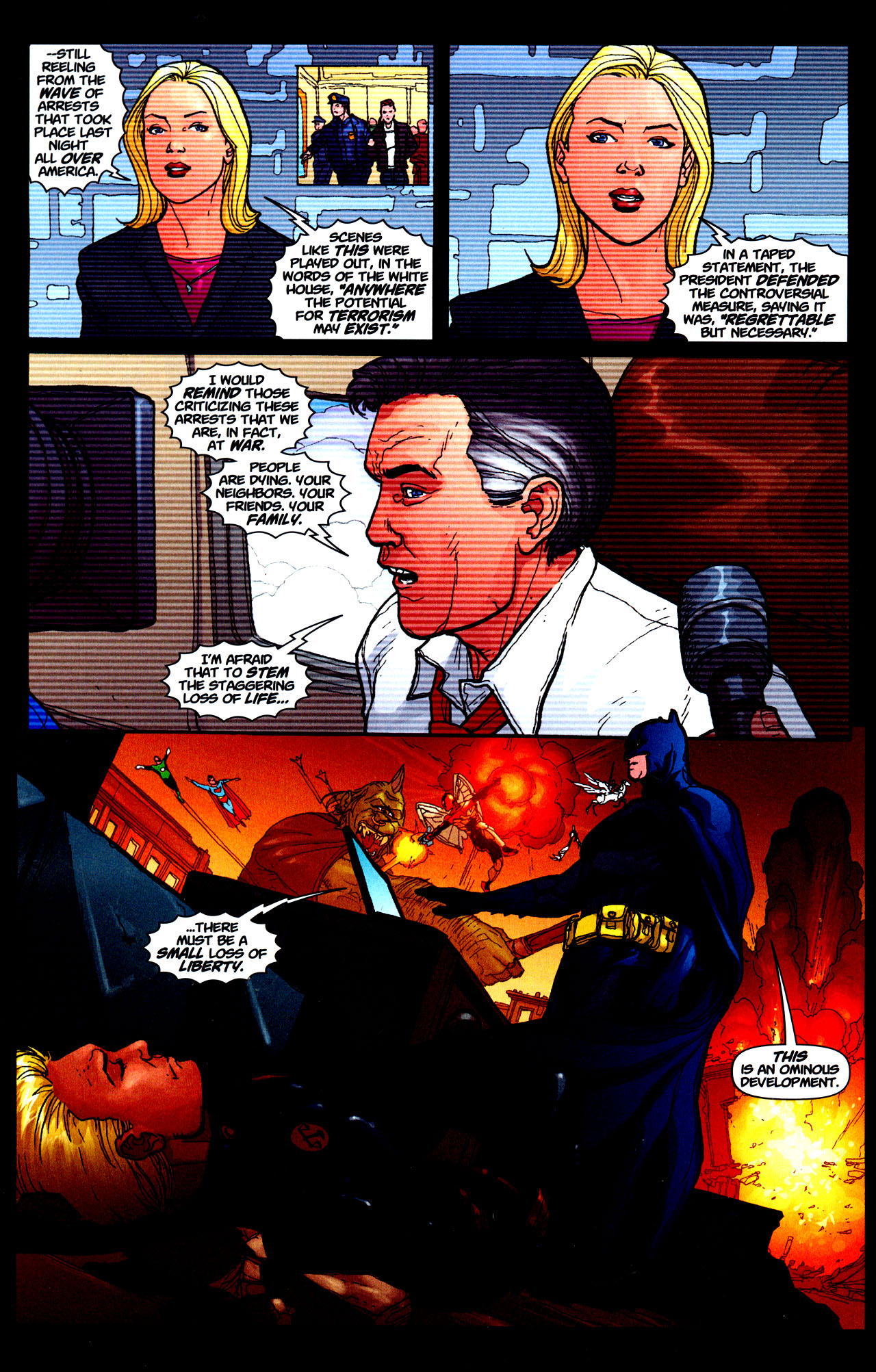 Read online Amazons Attack comic -  Issue #3 - 14