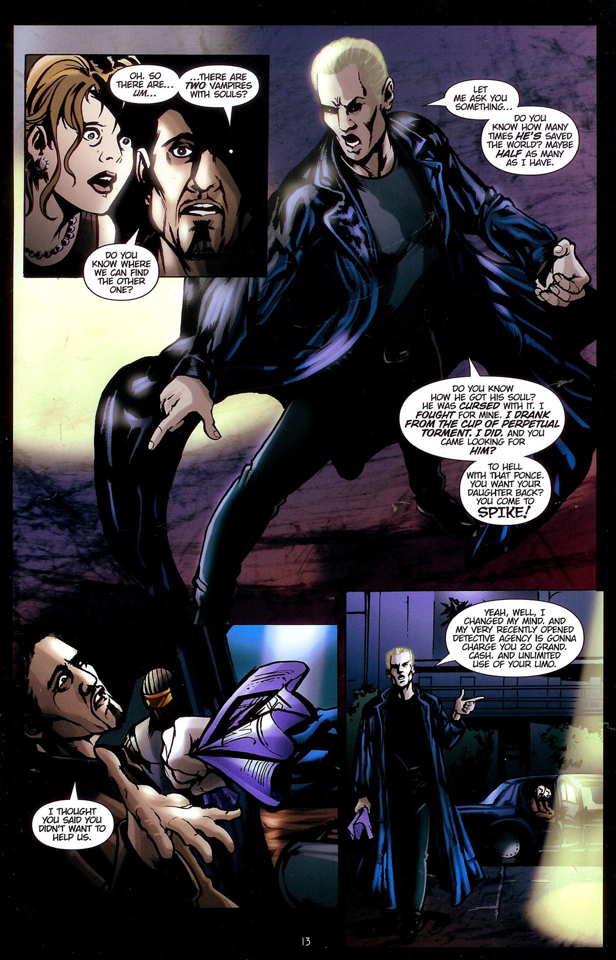 Read online Spike: Asylum comic -  Issue #1 - 15