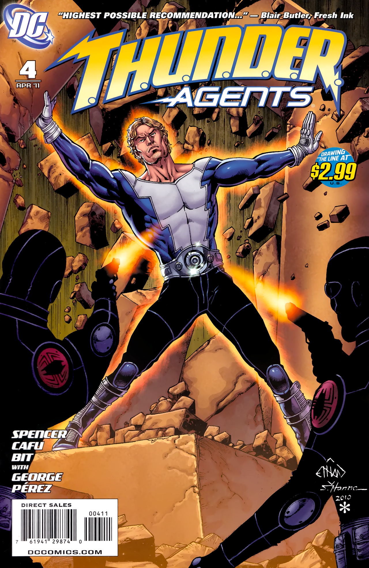 Read online T.H.U.N.D.E.R. Agents (2011) comic -  Issue #4 - 1