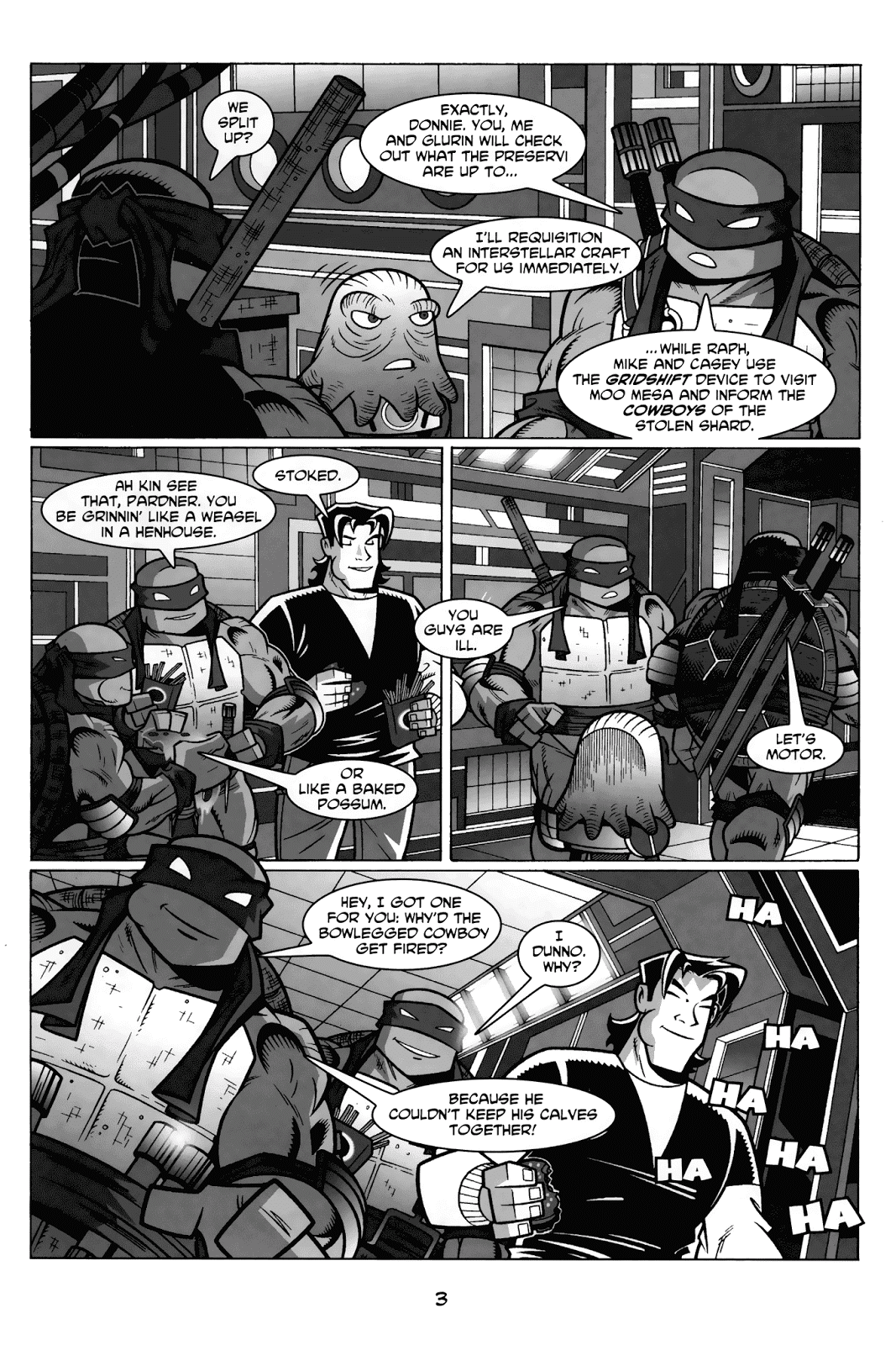 Tales of the TMNT issue 58 - Page 7