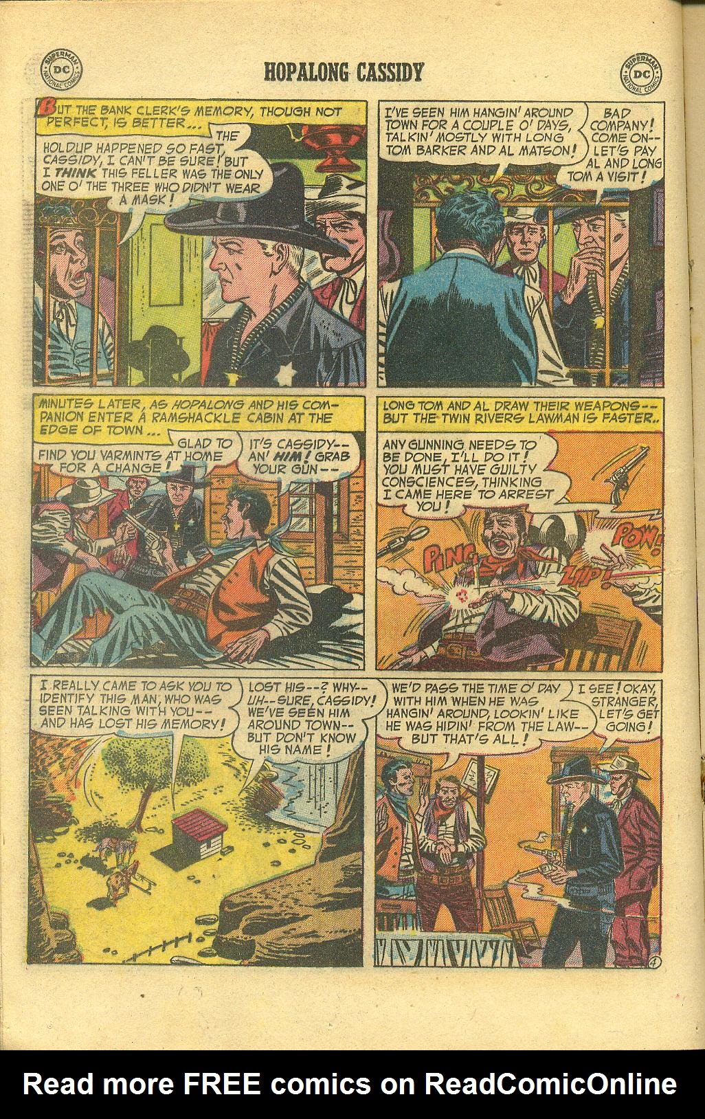Read online Hopalong Cassidy comic -  Issue #87 - 16