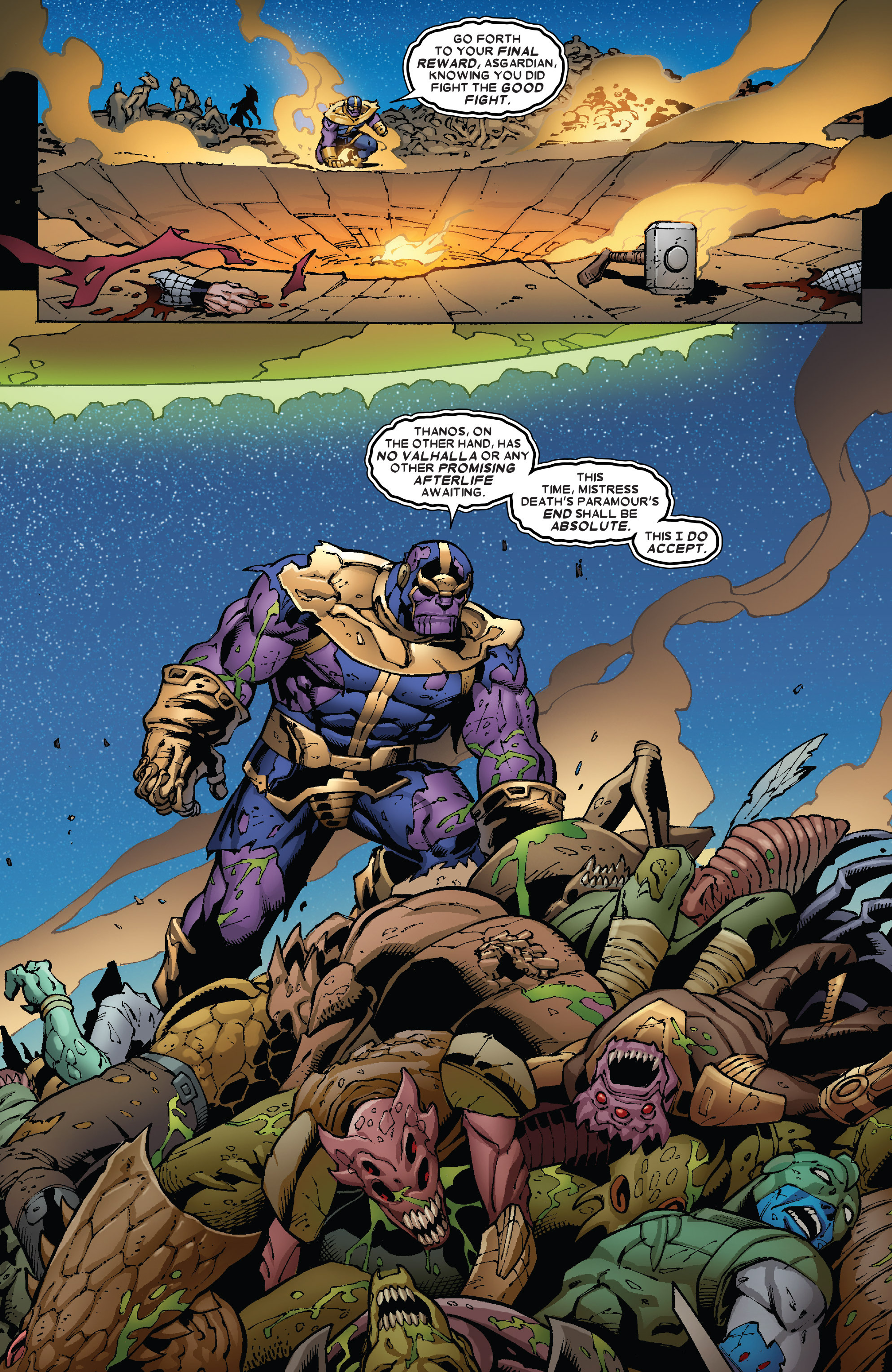 Disminución Plano transacción Thanos: The Infinity Finale Full | ReadAllComics