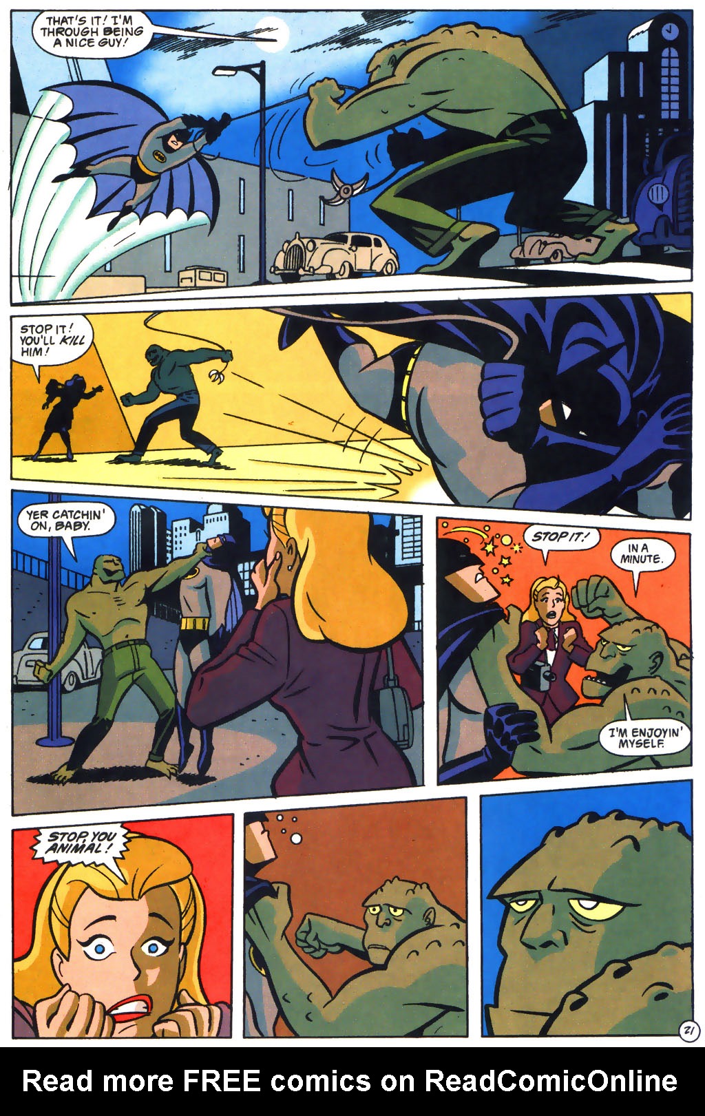 Read online The Batman and Robin Adventures comic -  Issue #23 - 22