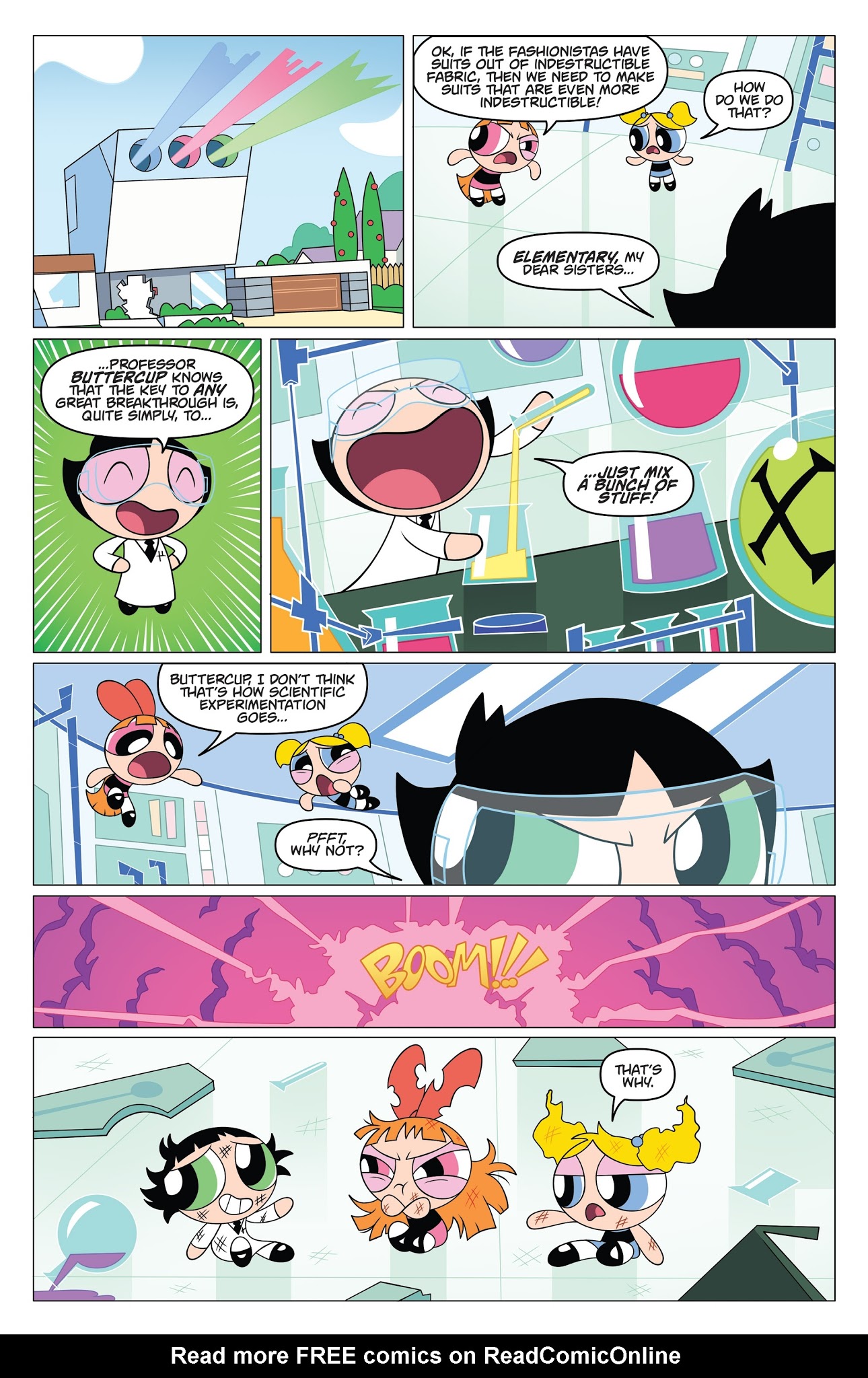 Read online The Powerpuff Girls: Bureau of Bad comic -  Issue #2 - 14