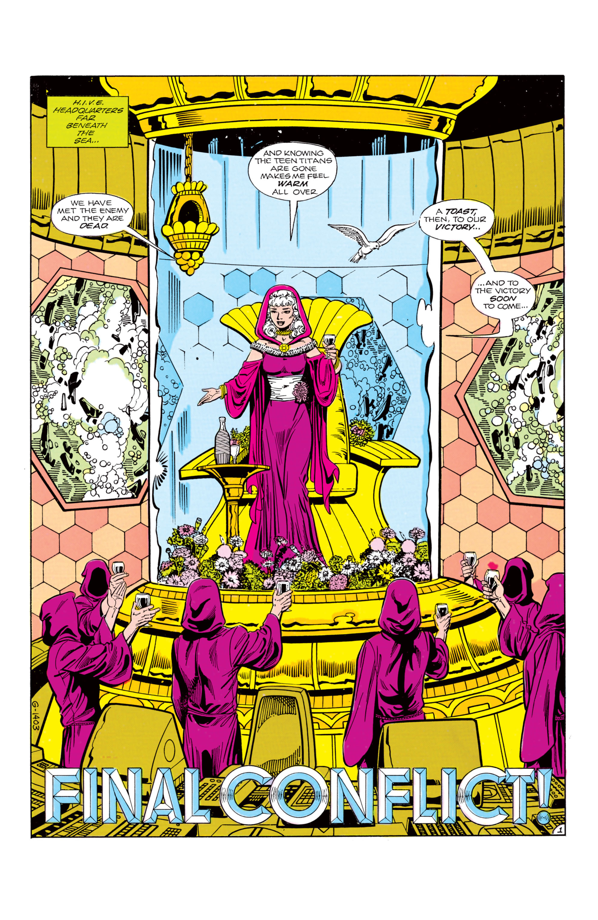 Read online Tales of the Teen Titans comic -  Issue #47 - 2