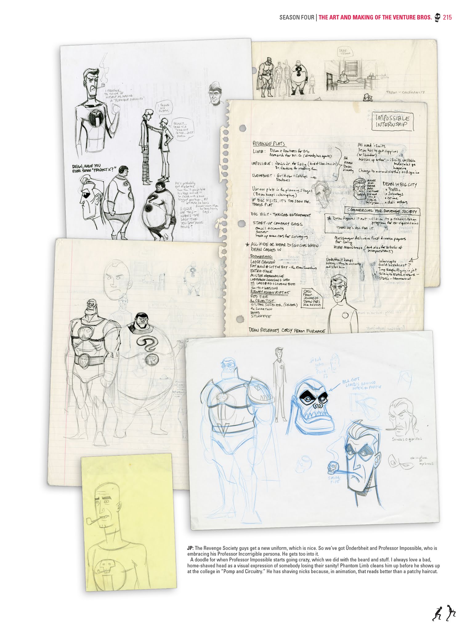 Read online Go Team Venture!: The Art and Making of The Venture Bros. comic -  Issue # TPB (Part 3) - 14