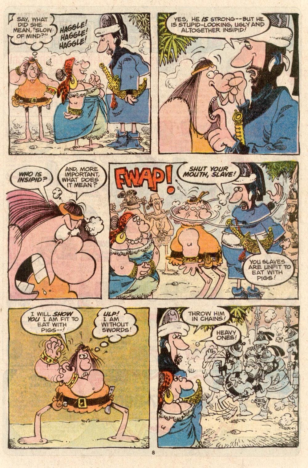 Read online Sergio Aragonés Groo the Wanderer comic -  Issue #43 - 8