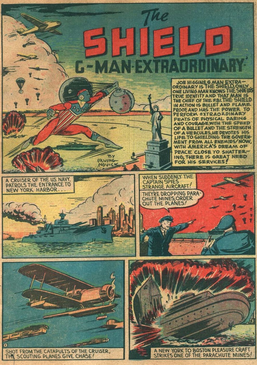 Read online Pep Comics comic -  Issue #3 - 3